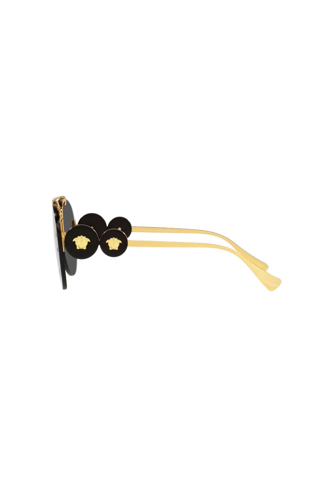 Lentes de Sol Double Medusa Dorado Versace VE2250100287-3