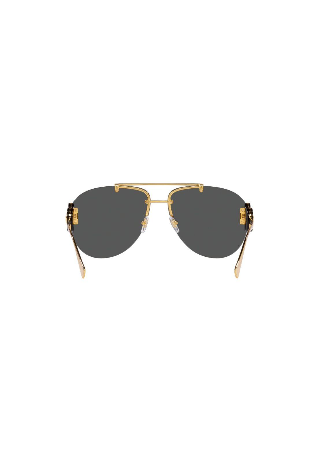 Lentes de Sol Double Medusa Dorado Versace VE2250100287-6