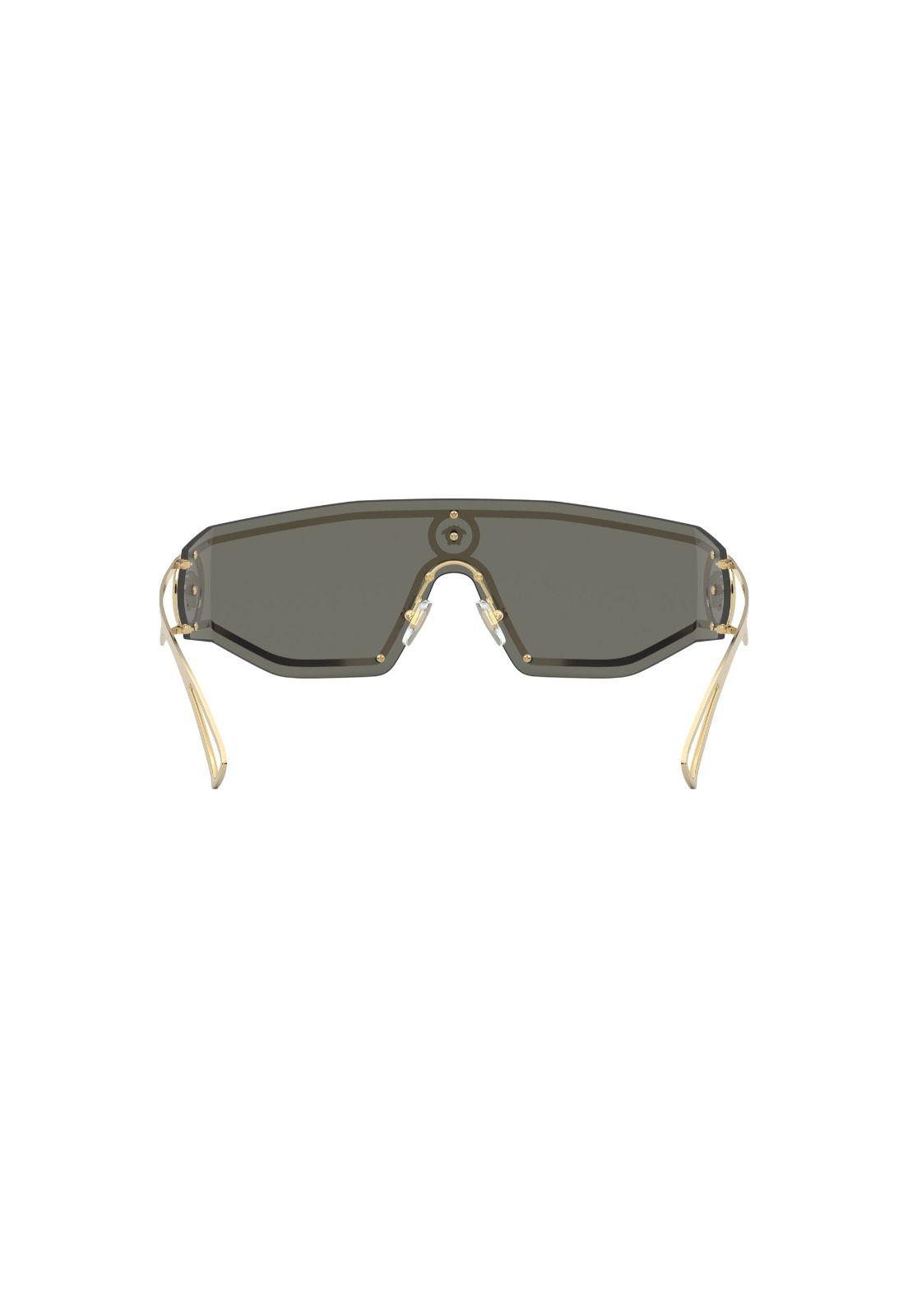 Lentes de Sol Dorado Espejado Versace VE222610027P-3
