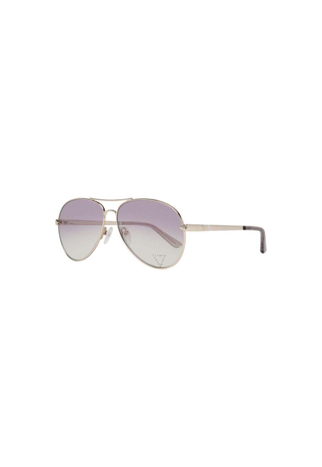 Lentes de Sol Dorado Guess GU7616S32Z58-1
