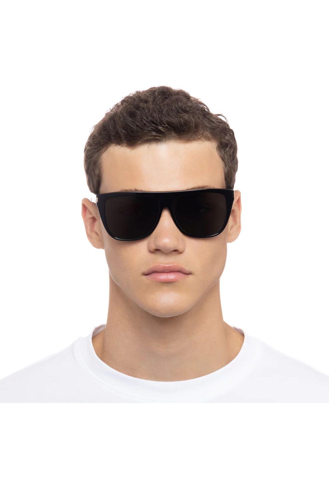 Lentes de Sol Shiny Black Saint Laurent SL1002-3