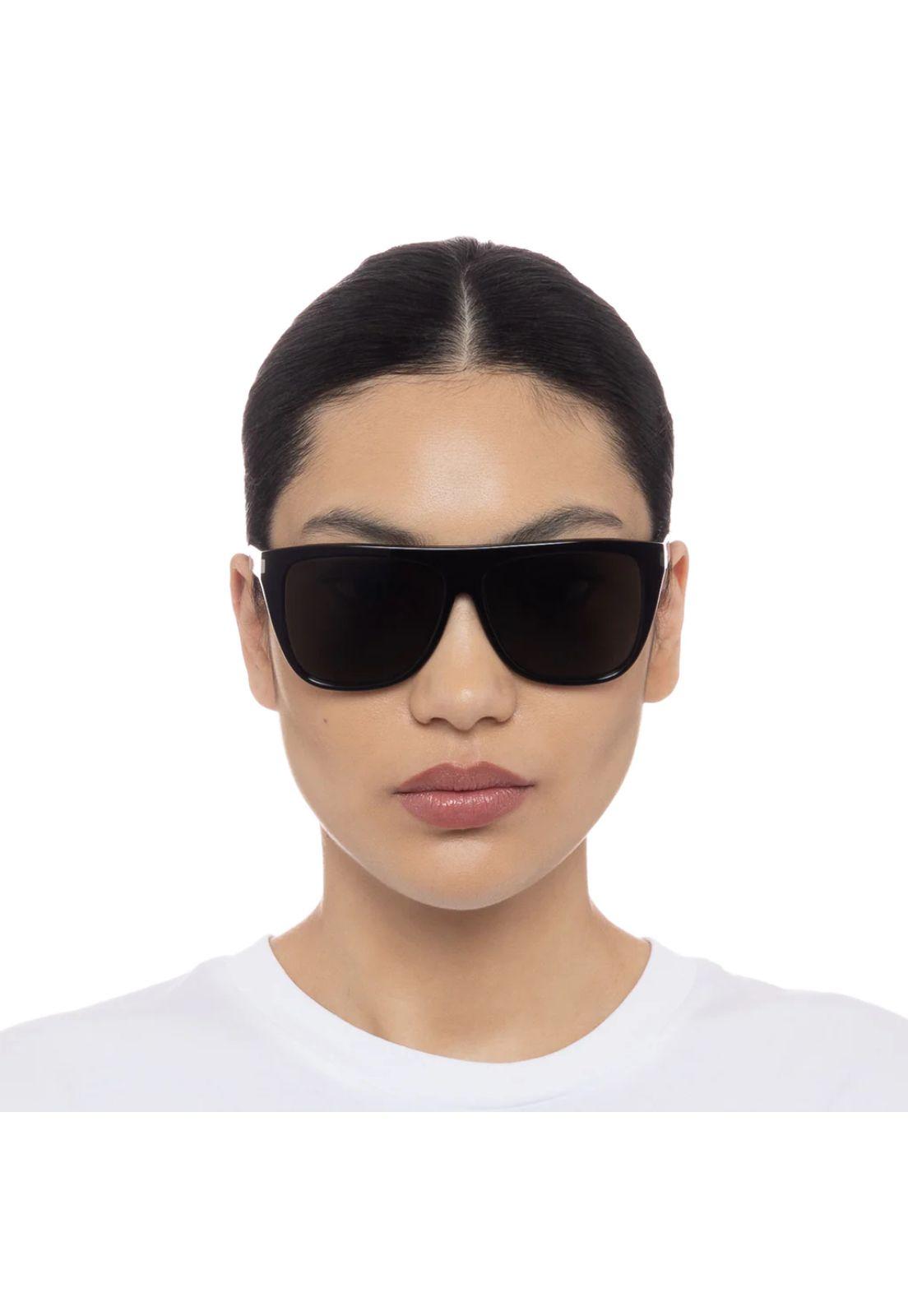 Lentes de Sol Shiny Black Saint Laurent SL1002-4