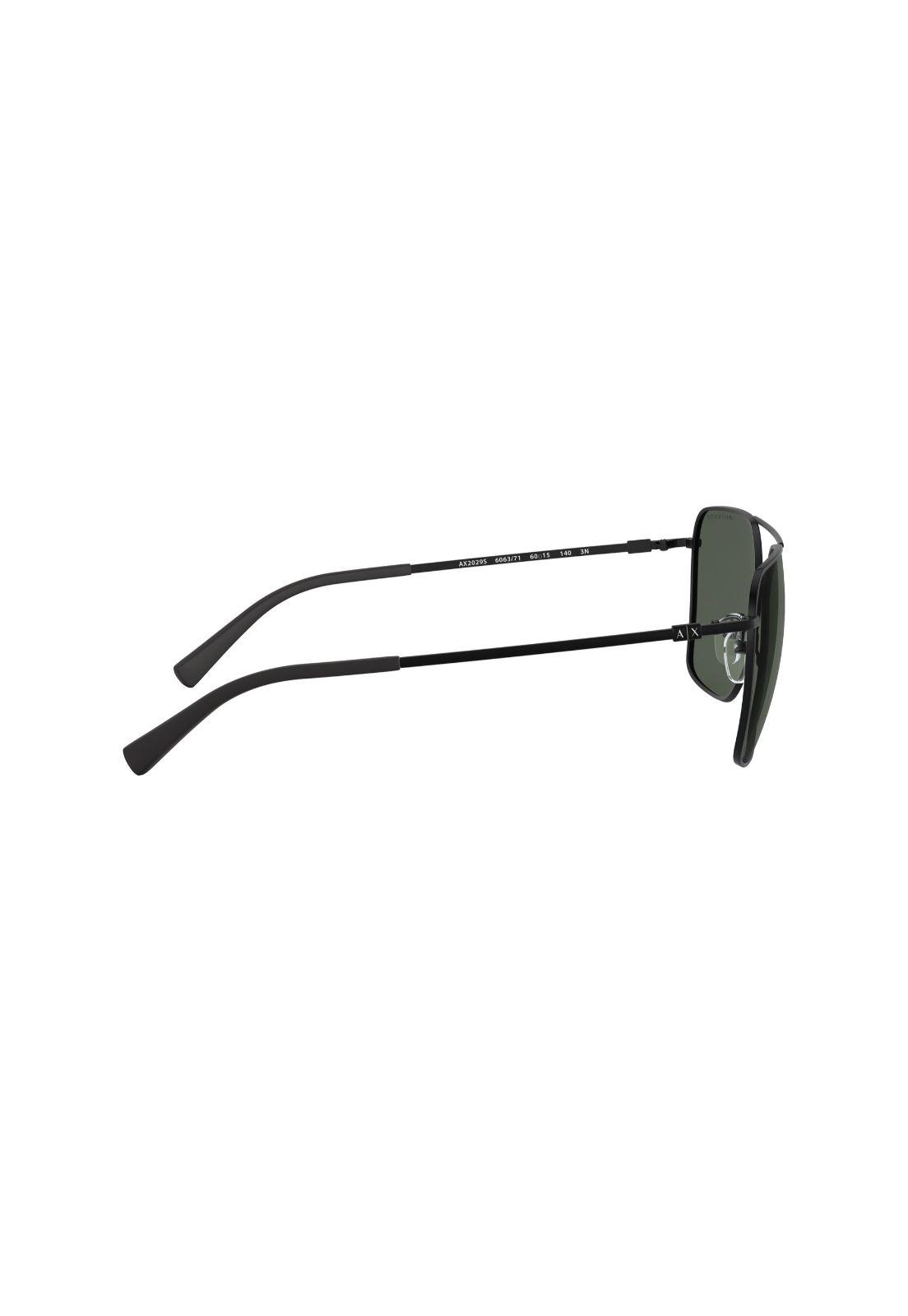 Lentes de Sol Black Matte Armani Exchange AX2029S606371-9