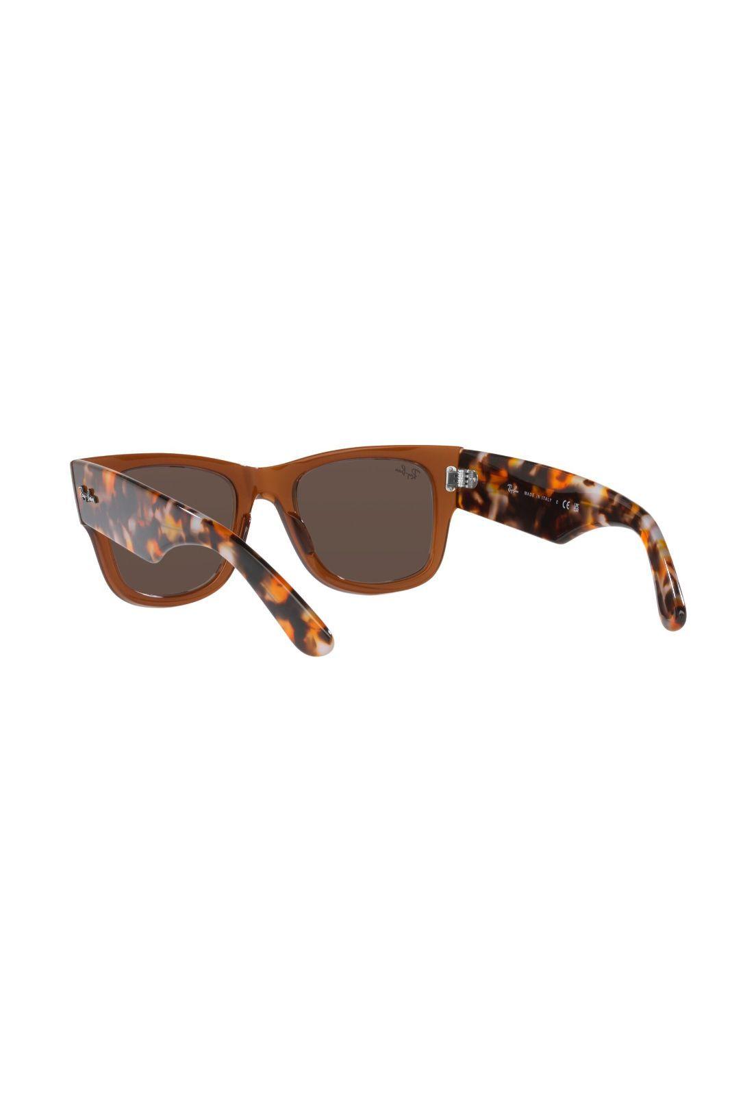 Lentes de Sol Mega Wayfarer Marrón Ray-Ban RB0840S663693-6