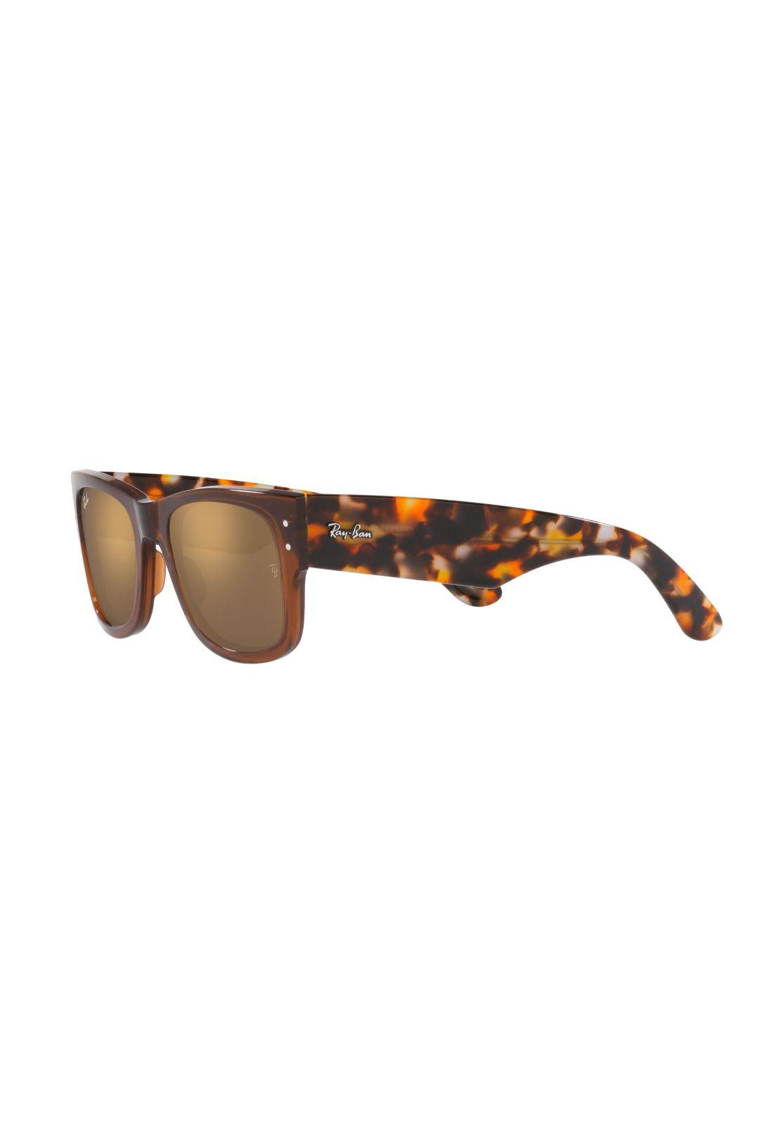 Lentes de Sol Mega Wayfarer Marrón Ray-Ban RB0840S663693-2