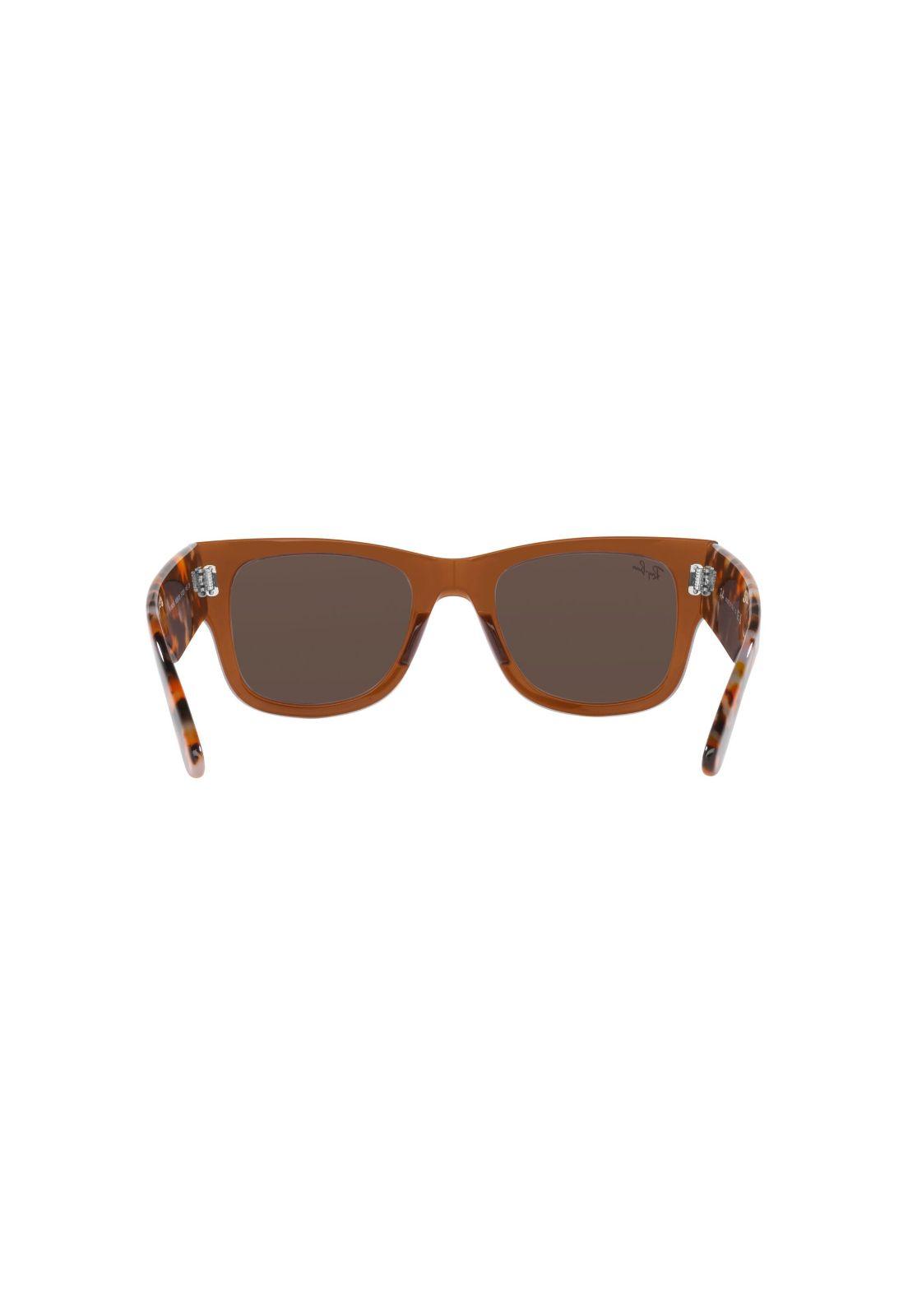 Lentes de Sol Mega Wayfarer Marrón Ray-Ban RB0840S663693-5