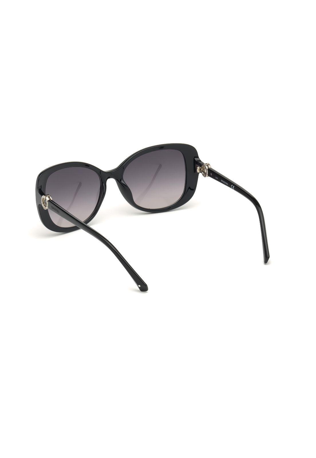 Lentes de Sol Negro SK0219 Swarovski-2