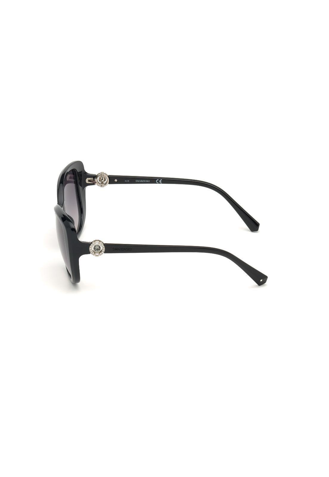 Lentes de Sol Negro SK0219 Swarovski-1