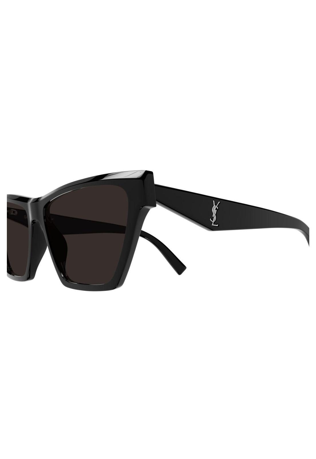 Lentes de Sol Negro Saint Laurent SLM103002-2