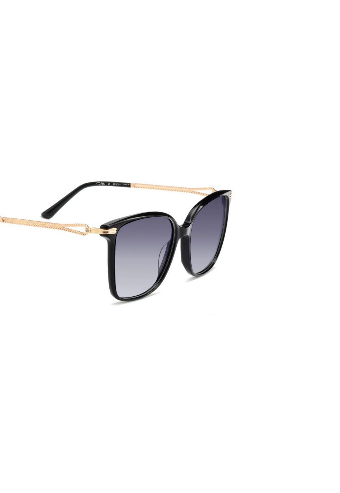 Lentes de Sol Madonna Negro York Eyewear YK2623SC155-2