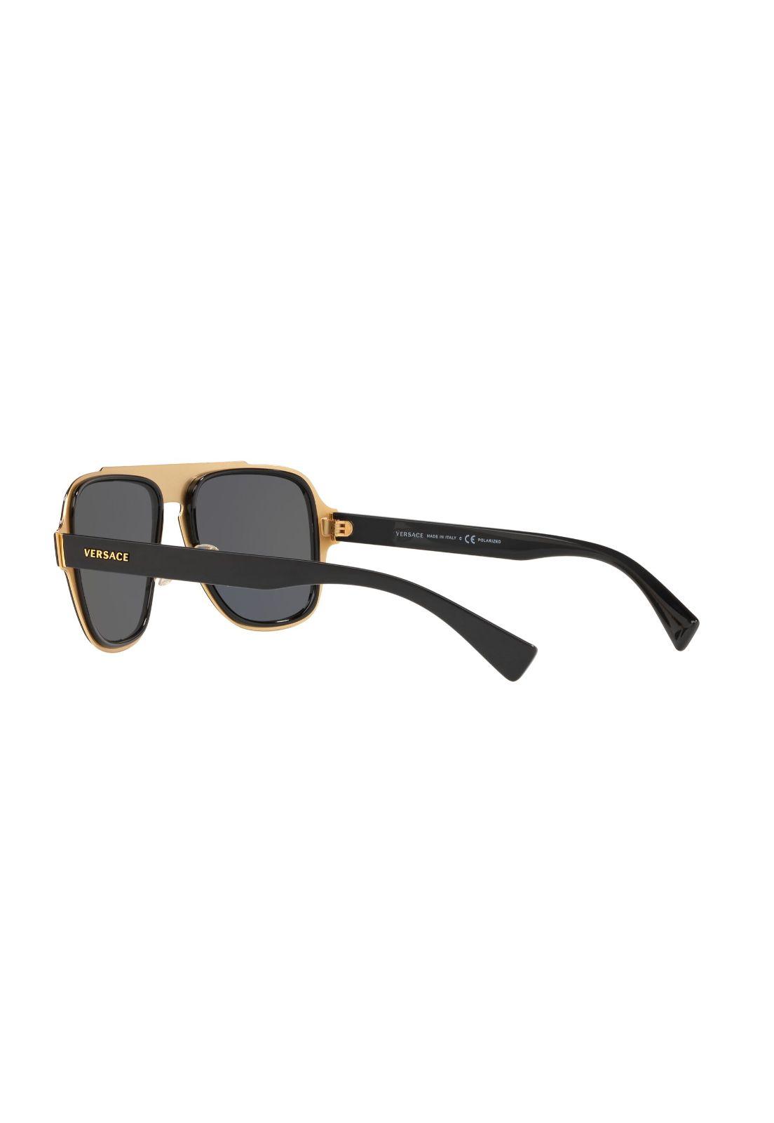 Lentes de Sol Negro Polarizados Versace VE219910028156-4