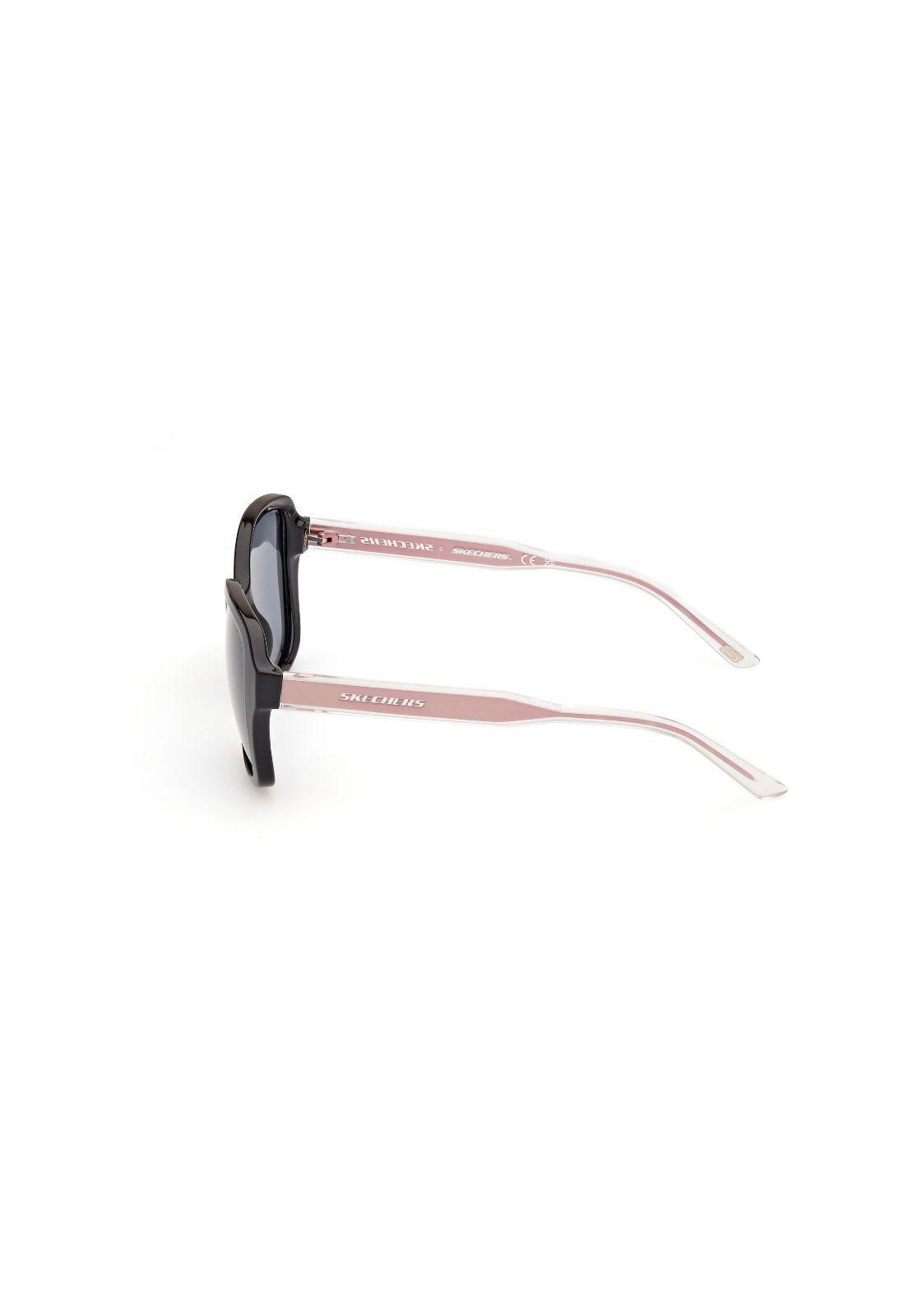 Lentes de Sol Negro Brillante Polarizados Skechers SE635901D-2