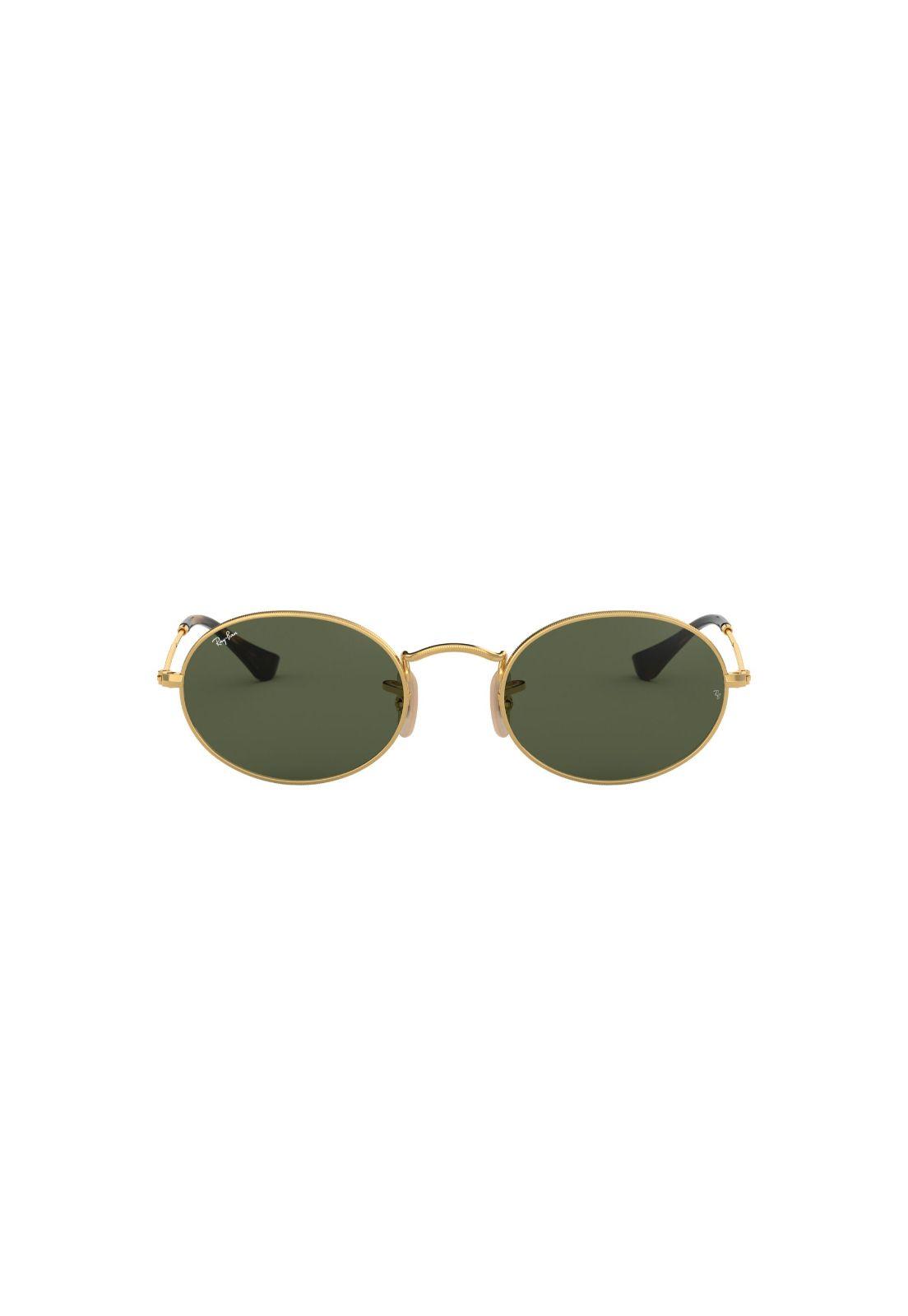 Lentes de Sol Oval Green Ray-Ban RB3547N001-0