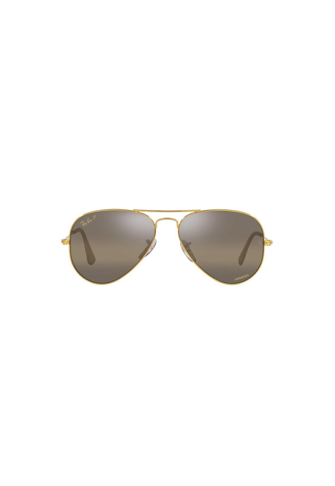 Lentes De Sol Aviator Dorado Polarizados Ray-Ban RB3025-0