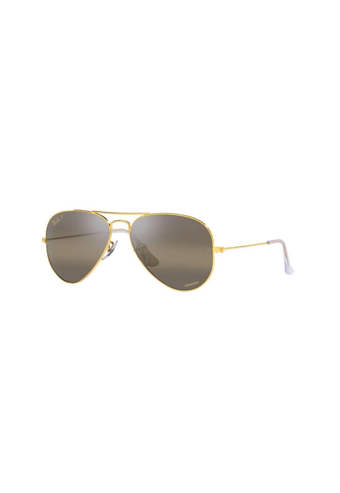 Lentes De Sol Aviator Dorado Polarizados Ray-Ban RB3025-1