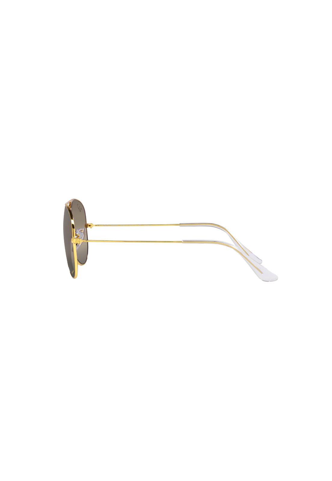 Lentes De Sol Aviator Dorado Polarizados Ray-Ban RB3025-2