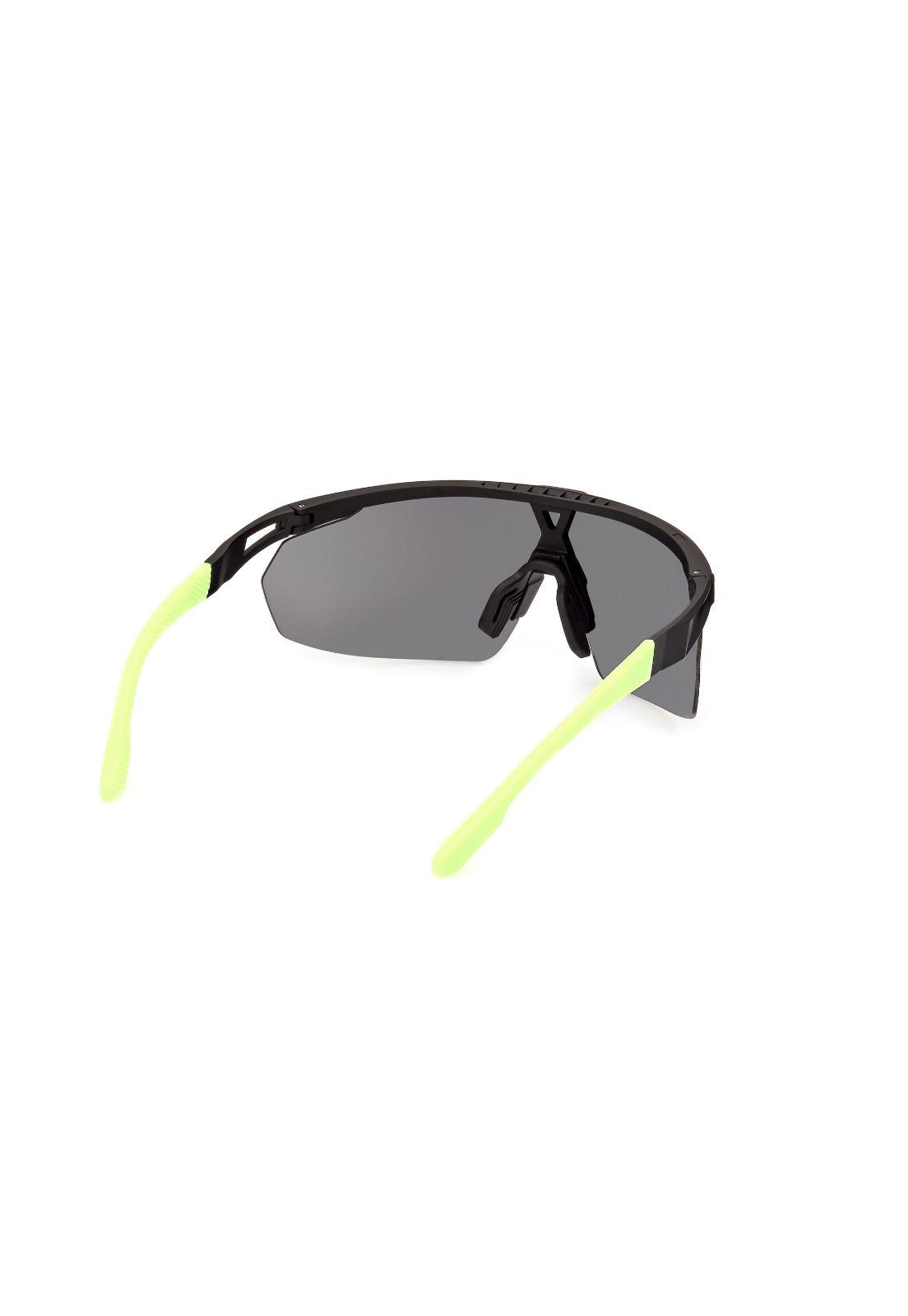 Lentes de Sol Negro Matte Espejados Adidas Sport SP009502C-5