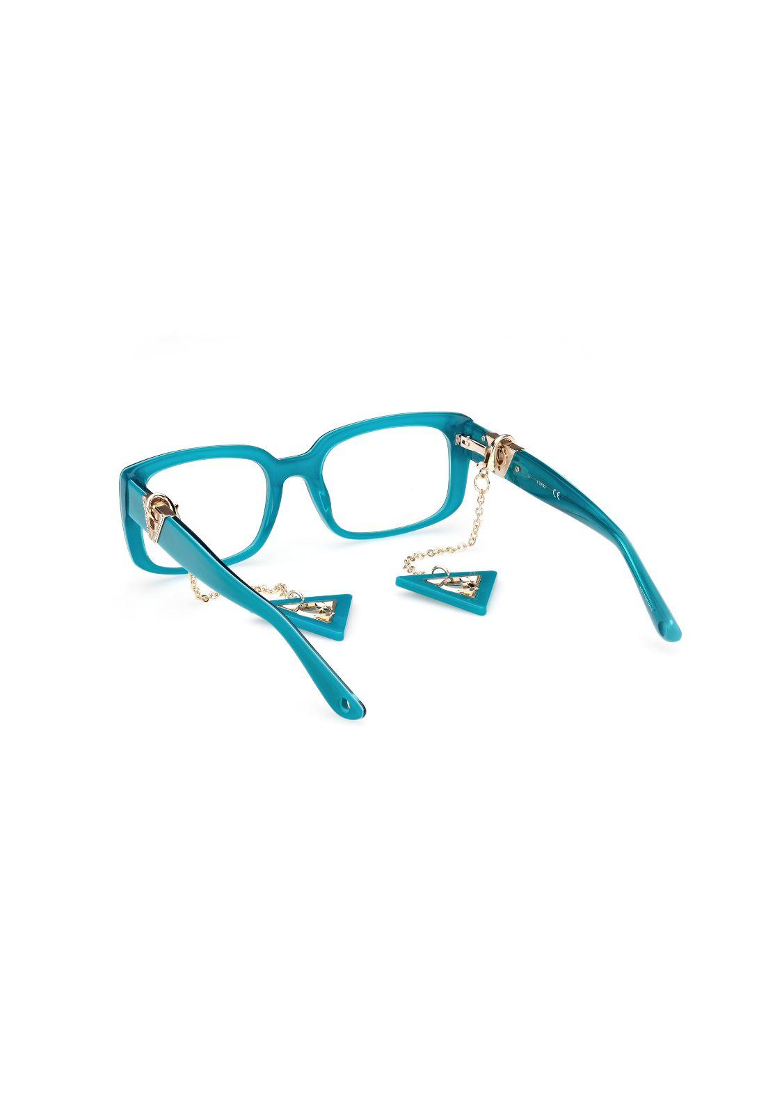 Lentes Ópticos Turquesa Brillante Guess GU2959087-3