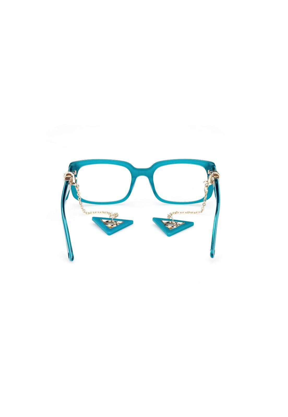 Lentes Ópticos Turquesa Brillante Guess GU2959087-4