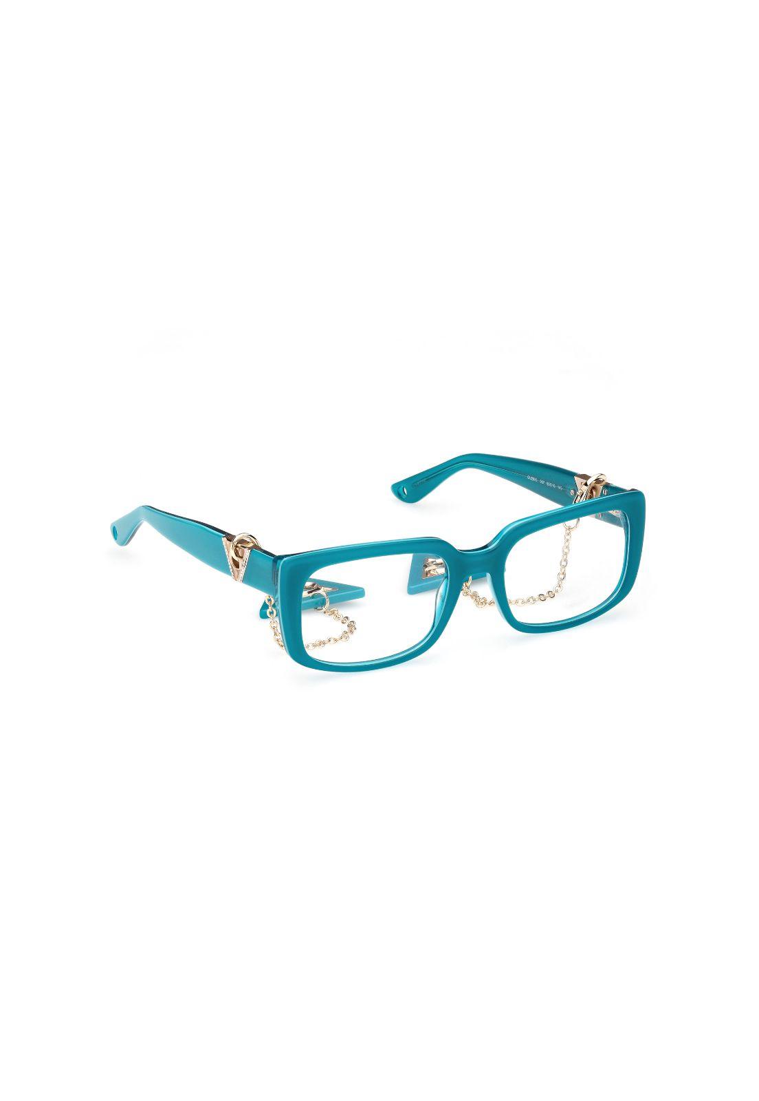 Lentes Ópticos Turquesa Brillante Guess GU2959087-7