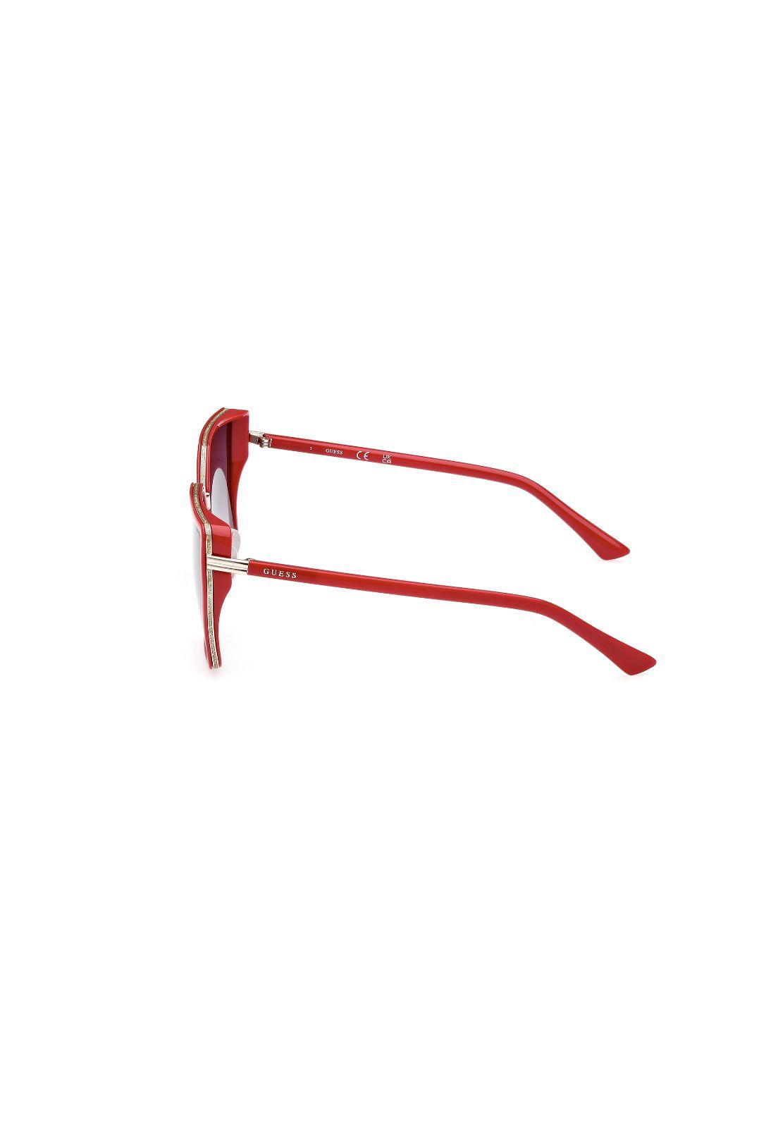 Lentes de Sol Shiny Red Guess GU78715966B-2