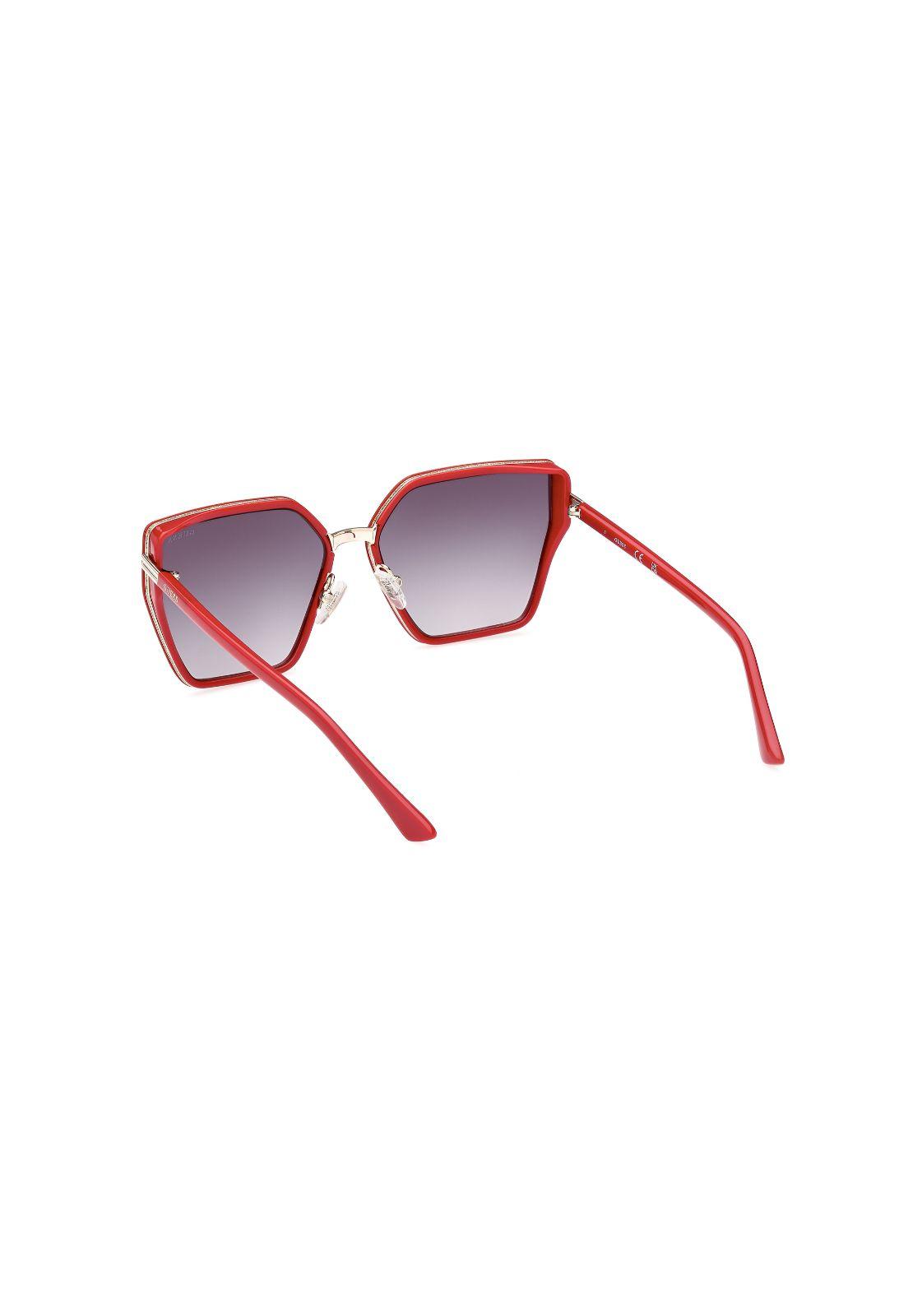 Lentes de Sol Shiny Red Guess GU78715966B-3