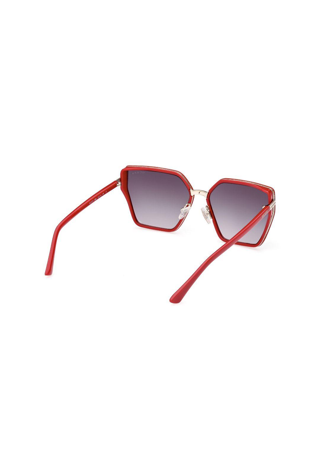 Lentes de Sol Shiny Red Guess GU78715966B-5
