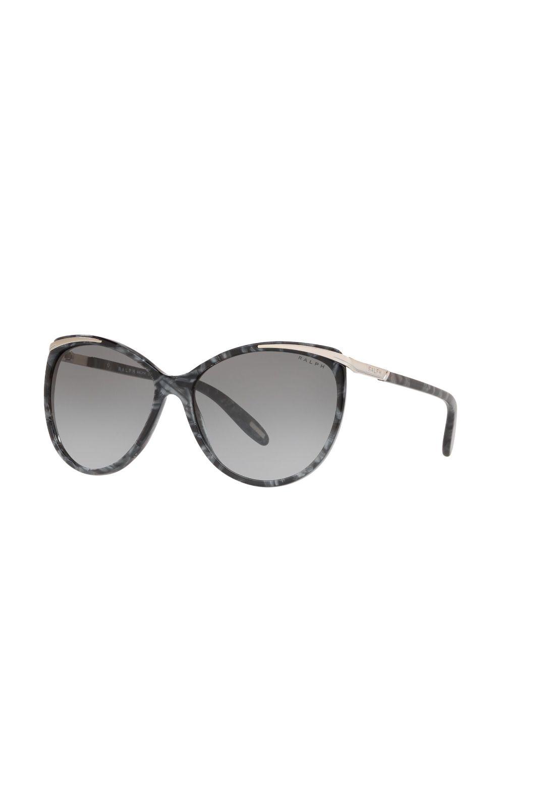 Lentes de Sol Shiny Black Marble & Silver Ralph RA5150573611-1
