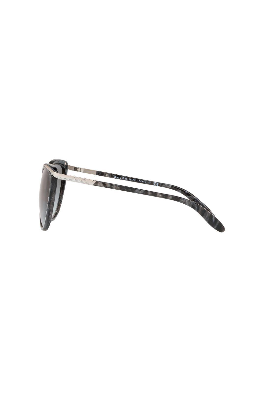 Lentes de Sol Shiny Black Marble & Silver Ralph RA5150573611-3