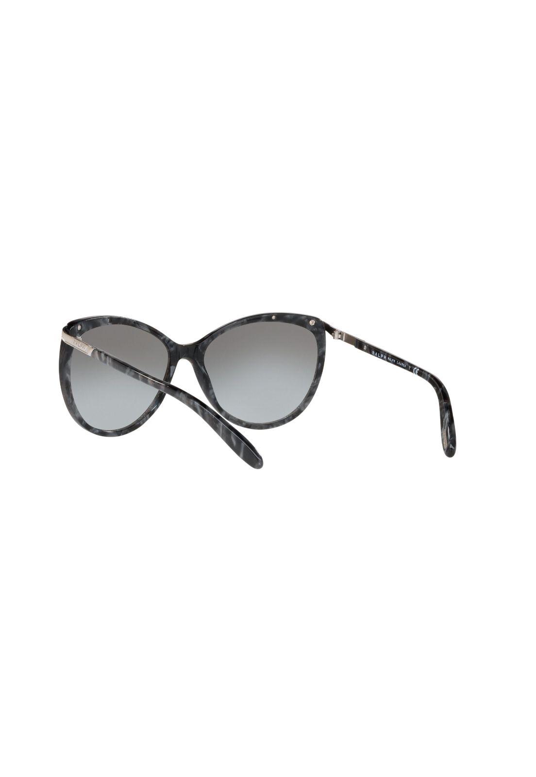 Lentes de Sol Shiny Black Marble & Silver Ralph RA5150573611-5