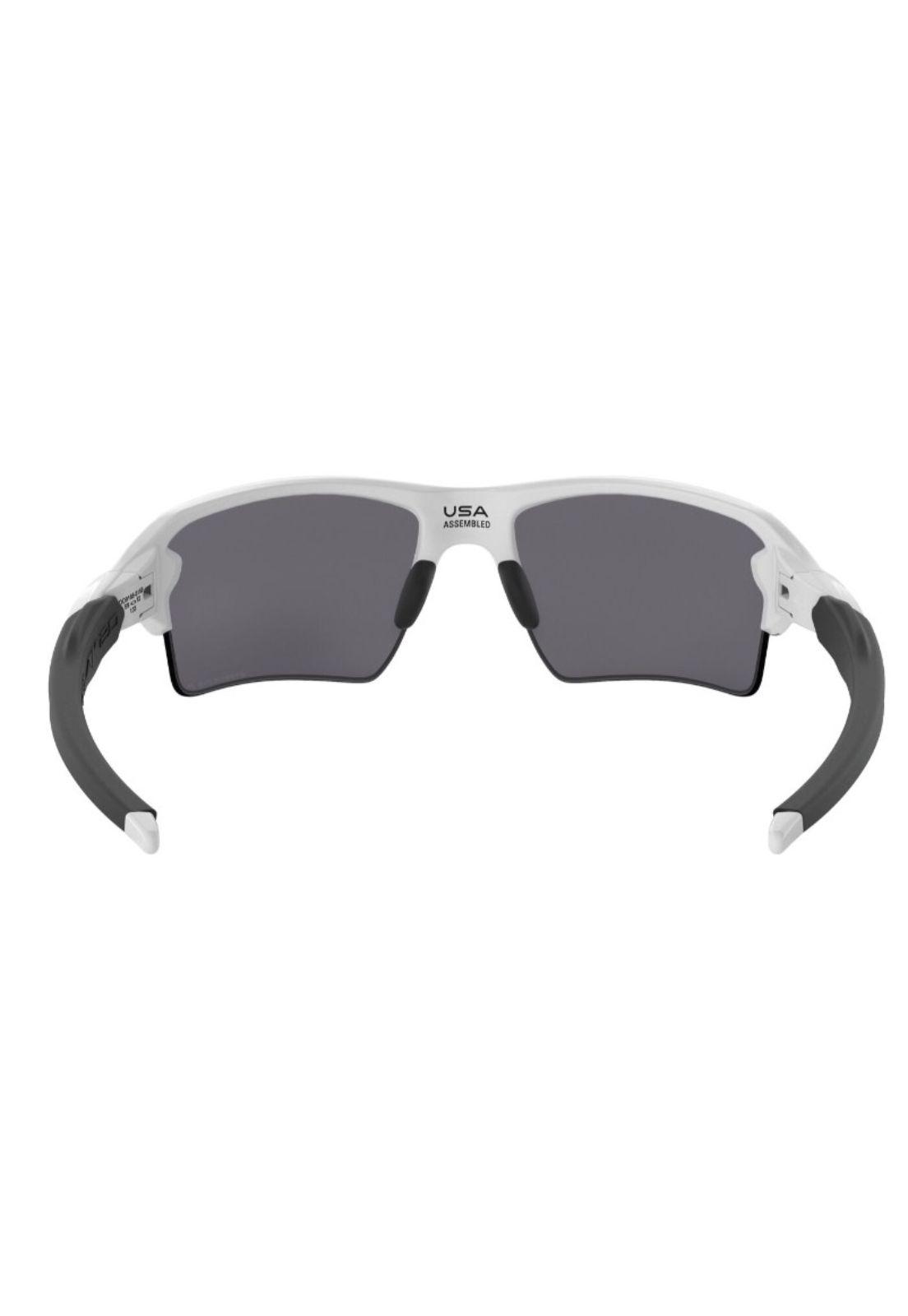 Lentes de Sol Flak 2.0 Xl Blanco Prizm Polarizados Oakley-3