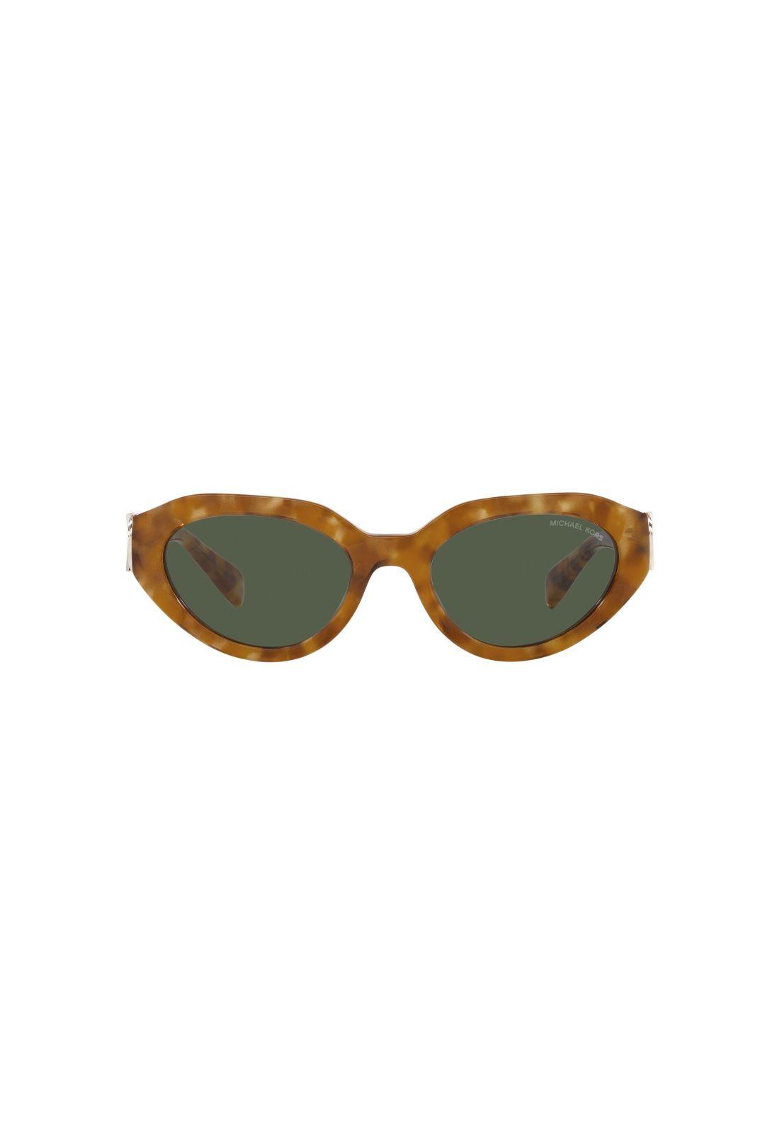 Lentes de Sol Empire Oval Amber Tortoise Michael Kors-0