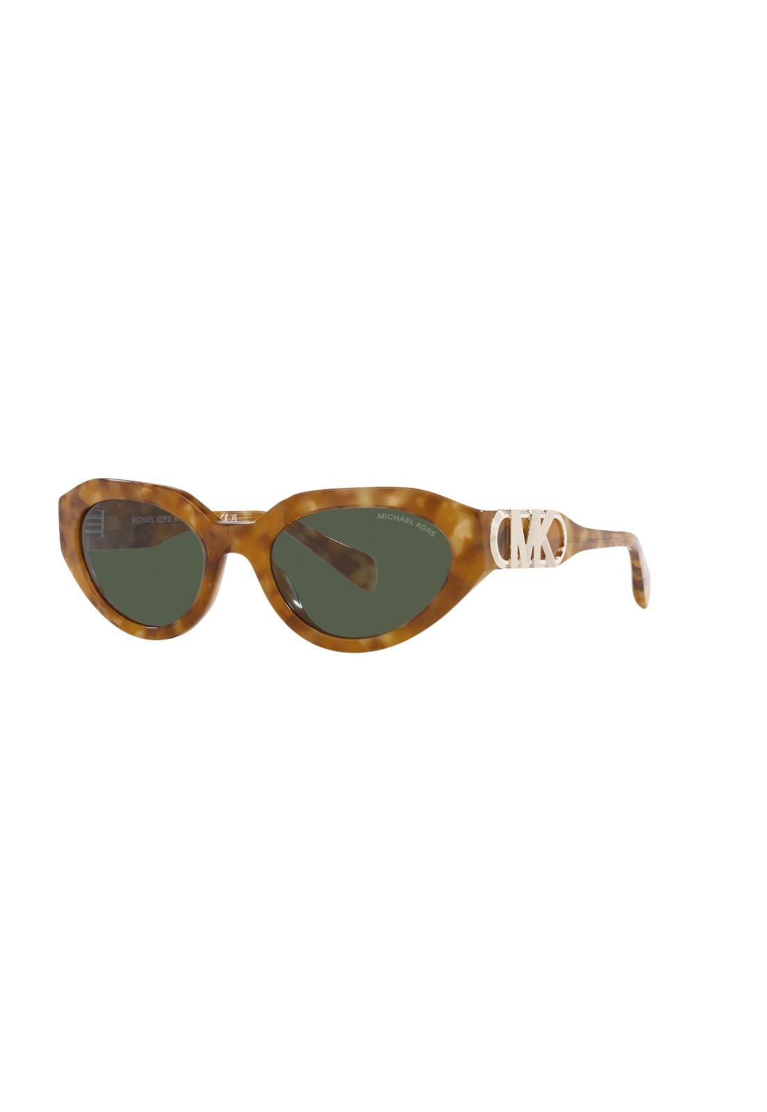 Lentes de Sol Empire Oval Amber Tortoise Michael Kors-1