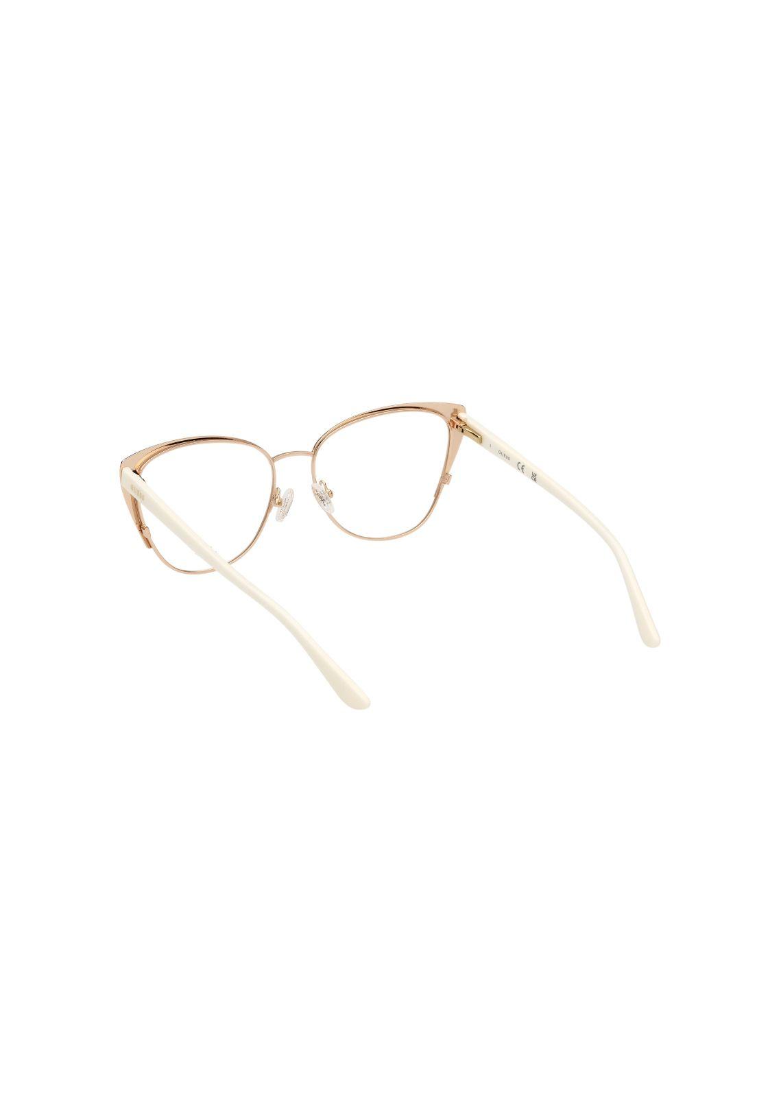 Lentes Ópticos Blanco Guess GU50121021-3