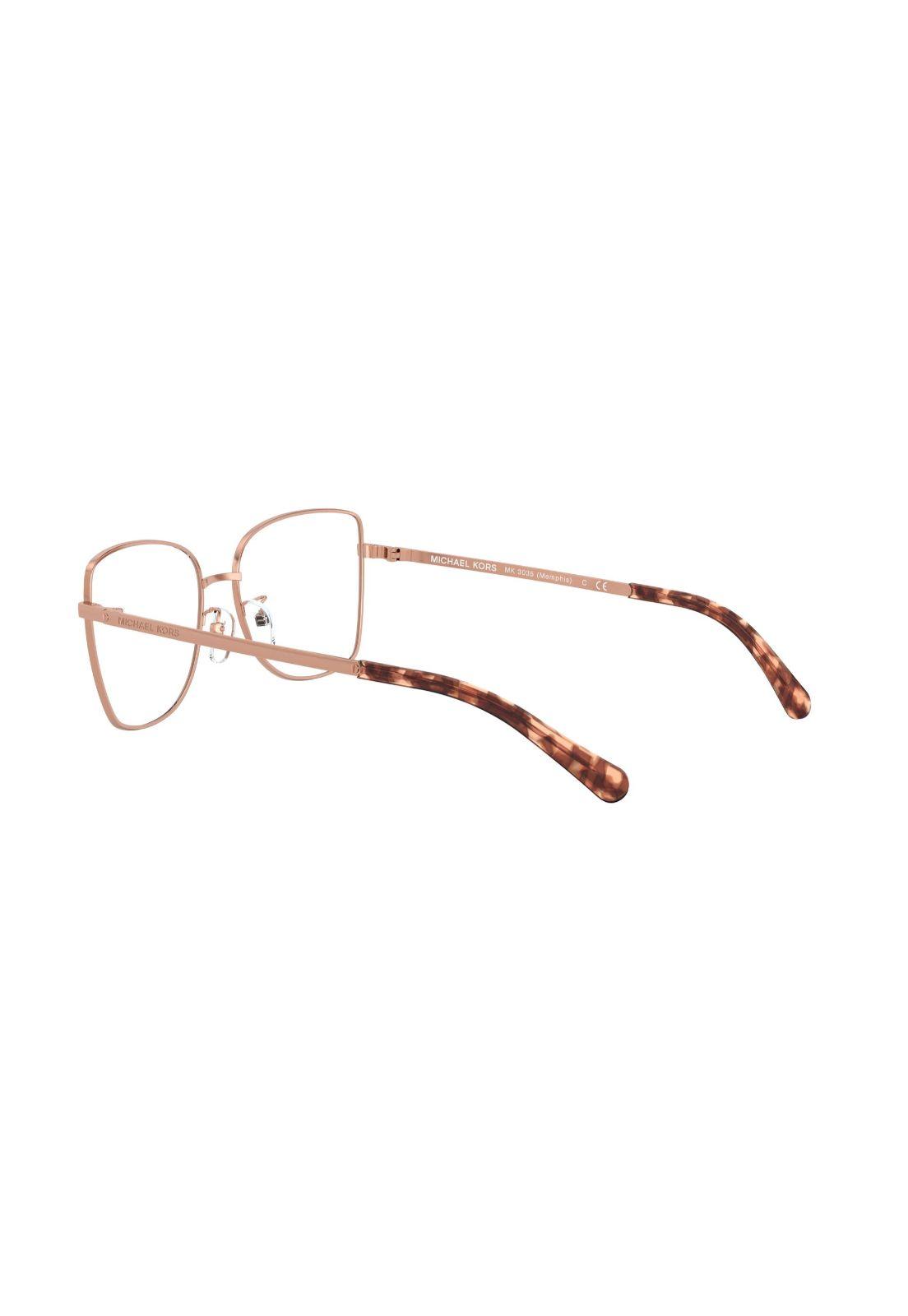 Lentes Ópticos Memphis Rose Gold Michael Kors-4
