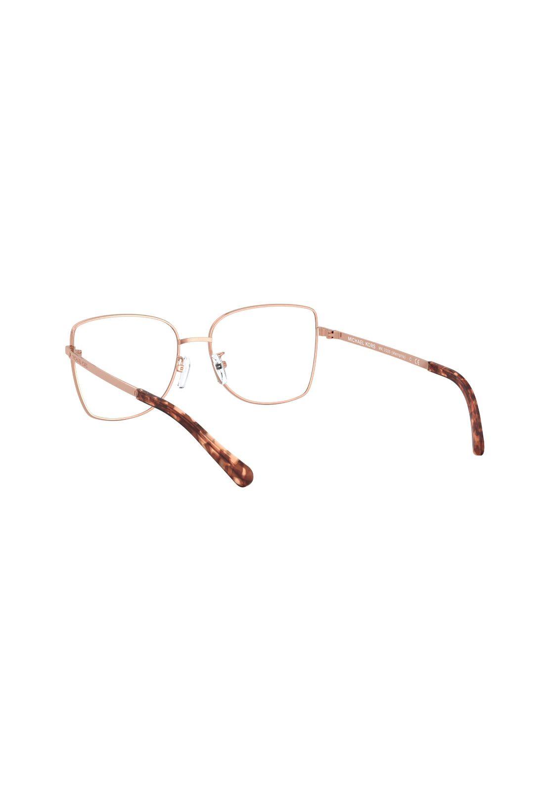 Lentes Ópticos Memphis Rose Gold Michael Kors-5