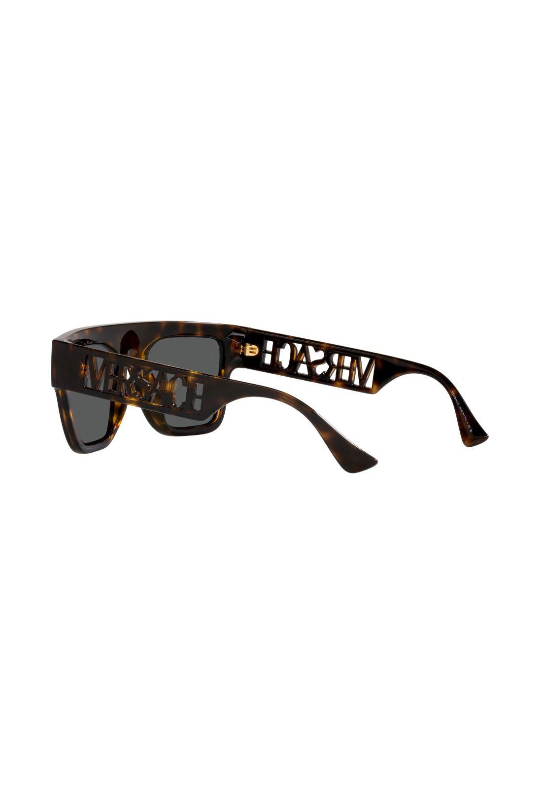 Lentes de Sol 90s Vintage Logo Havana Versace VE4430U10887-4