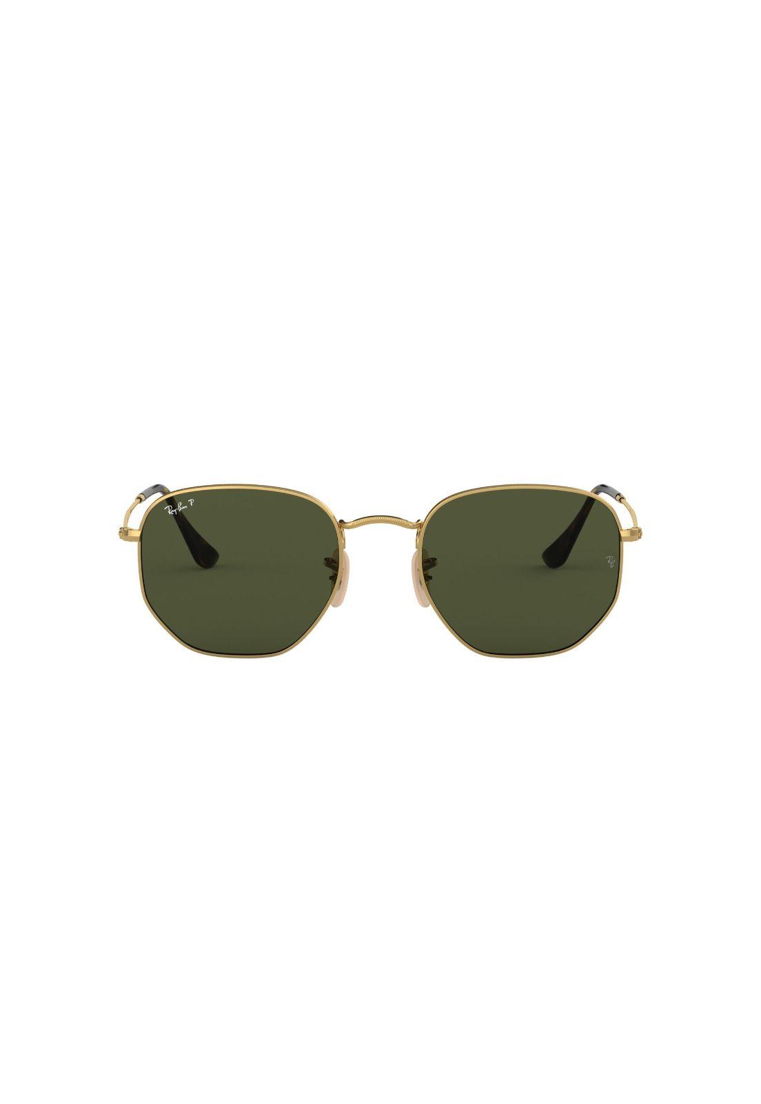 Lentes de Sol Hexagonal Verde Polarizados Ray-Ban-0