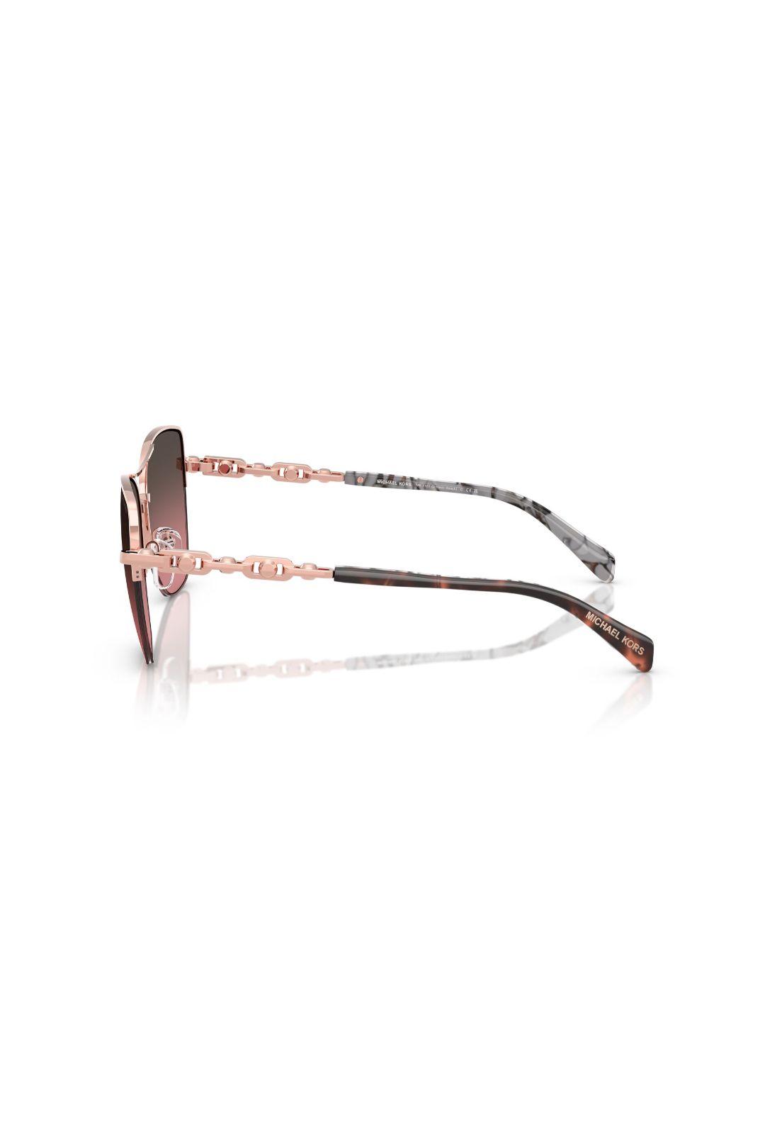 Lentes de Sol Dorado Beach Rosado Michael Kors MK1163110811-2
