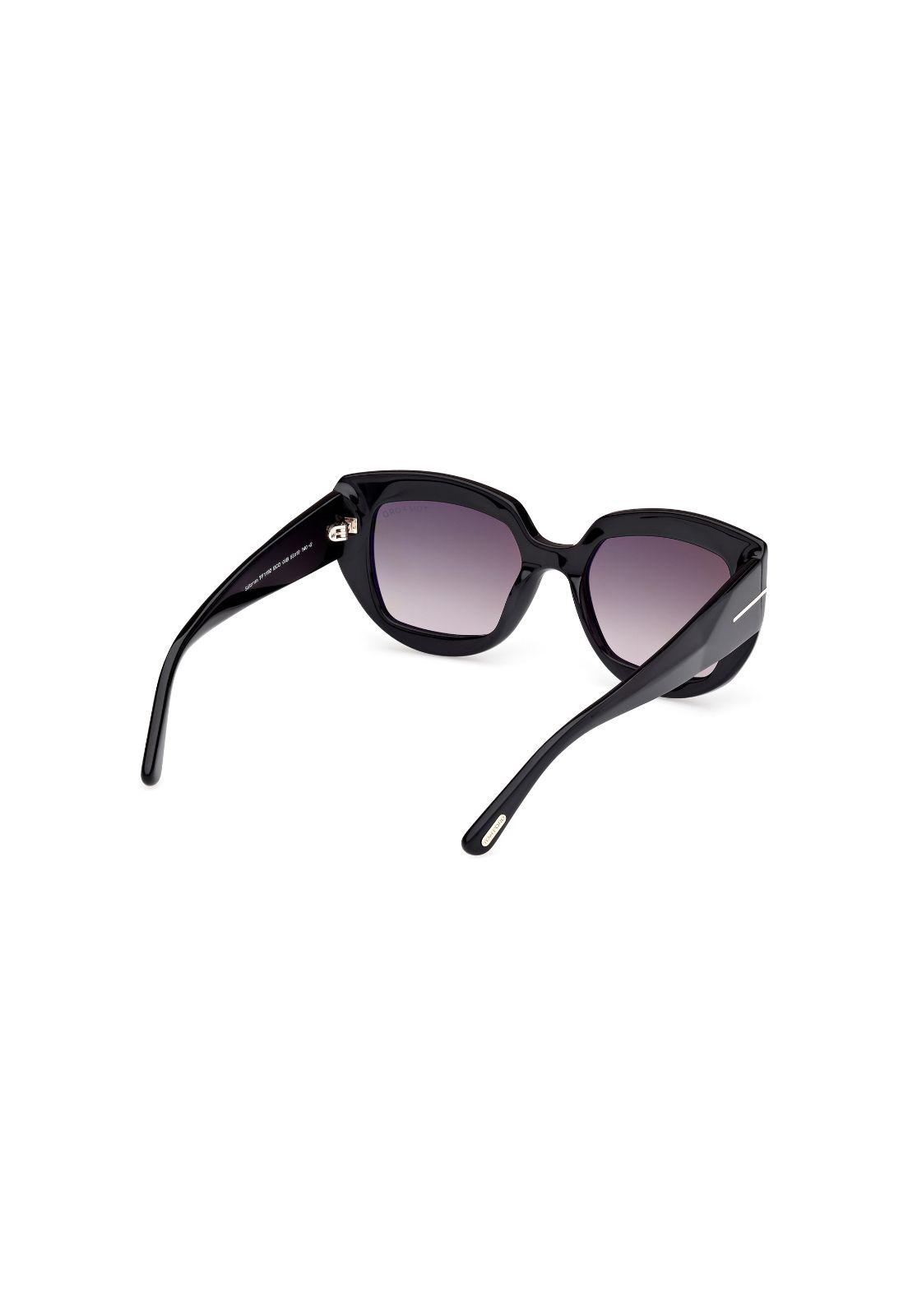 Lentes de Sol Saltzman Negro Degradados Tom Ford FT119201B-5