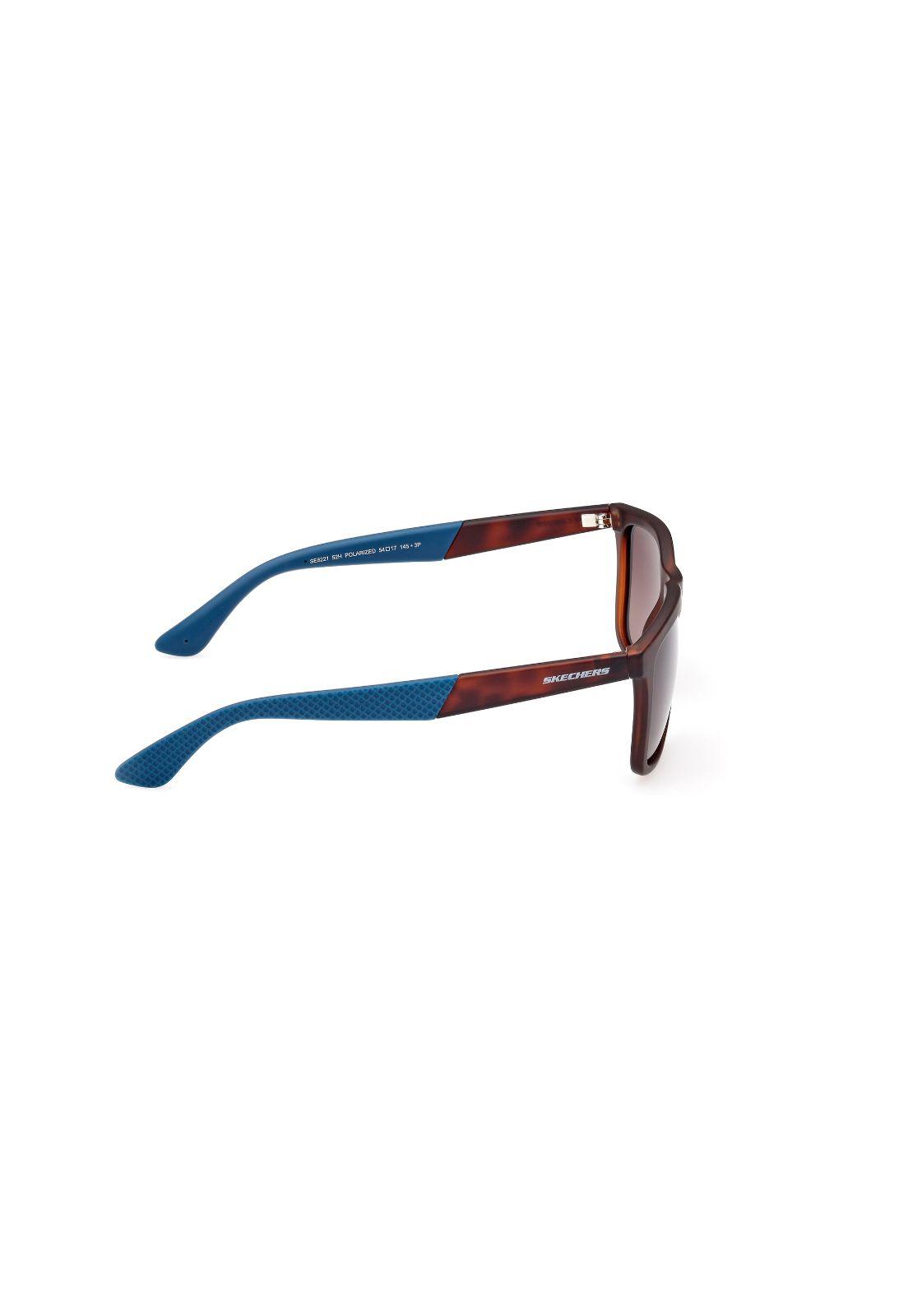 Lentes de Sol Dark Havana Polarizados Skechers SE62215452H-6