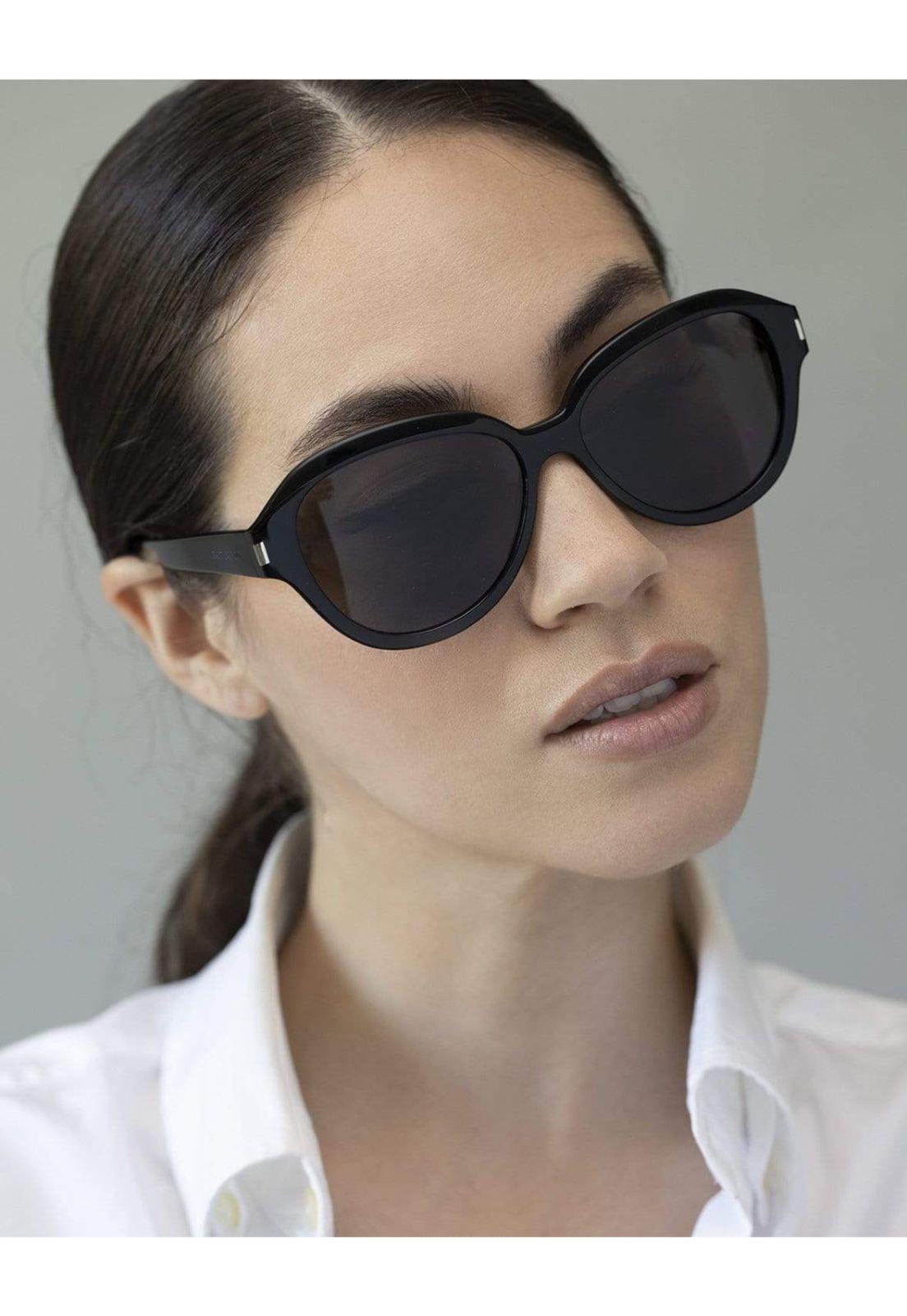 Lentes de Sol Shiny Black Saint Laurent SL400001-4