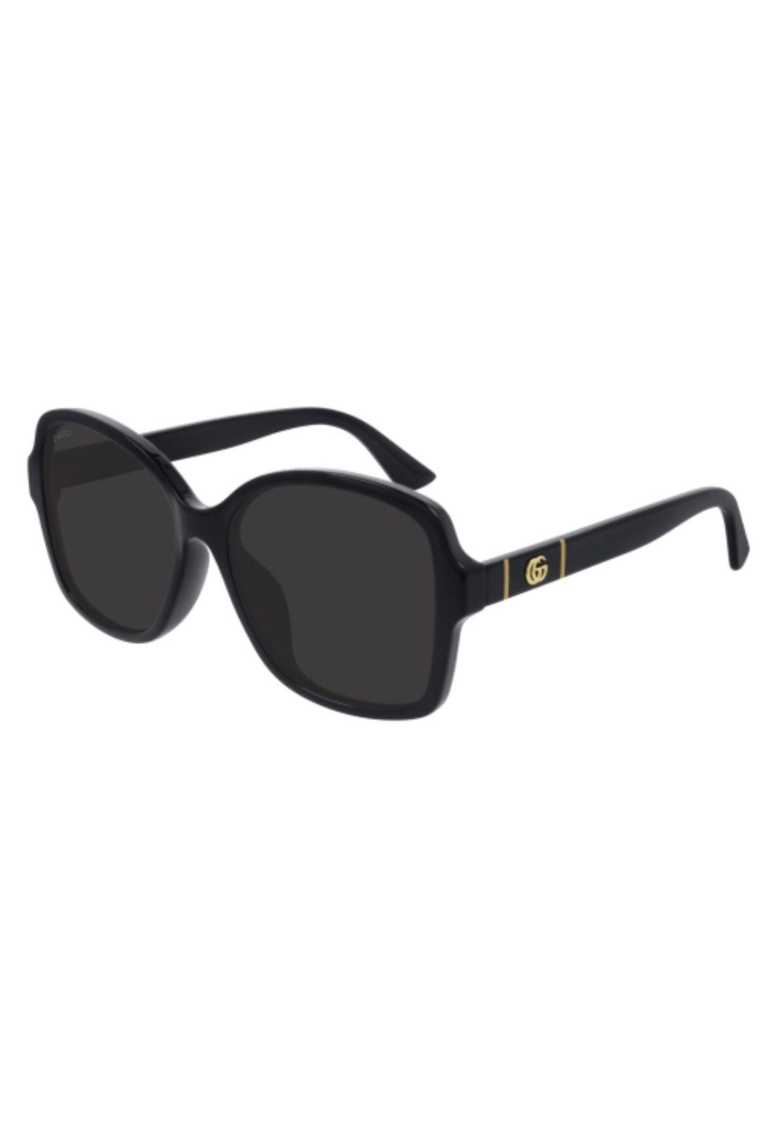 Lentes de Sol Shiny Black Gucci GG0765SA002-0