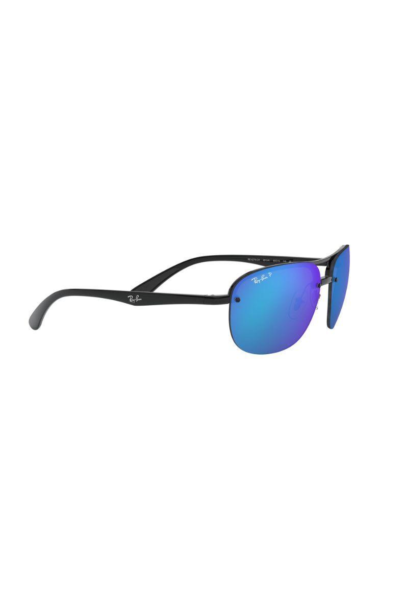 Lentes de Sol Negro Chromance Ray-Ban RB4275CH601A163-10