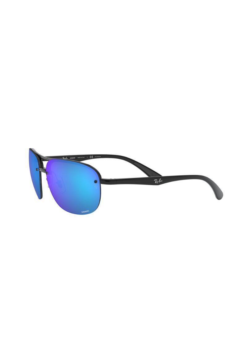 Lentes de Sol Negro Chromance Ray-Ban RB4275CH601A163-6
