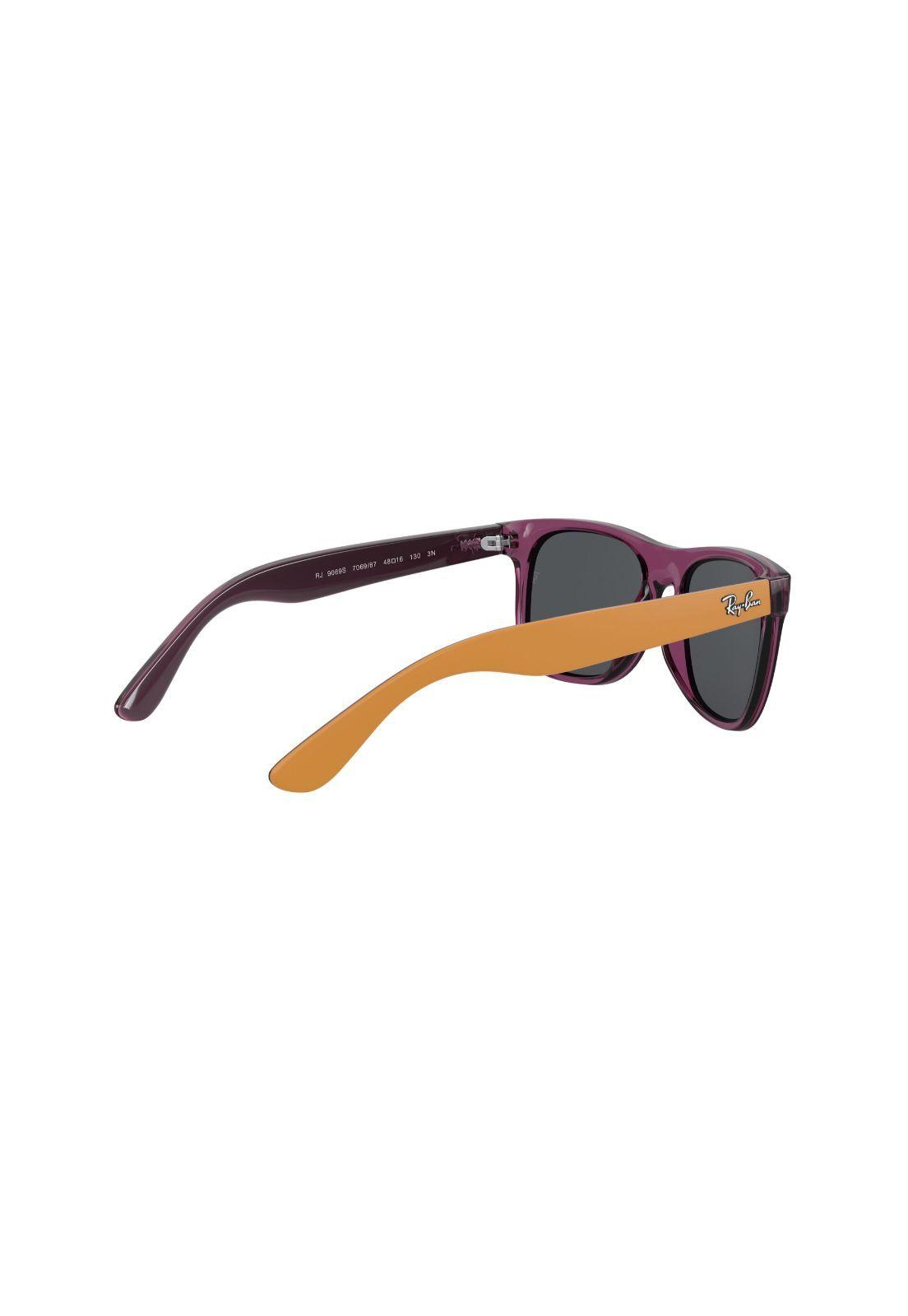 Lentes de Sol Transparent Violet Ray-Ban Junior para NIÑOS-8