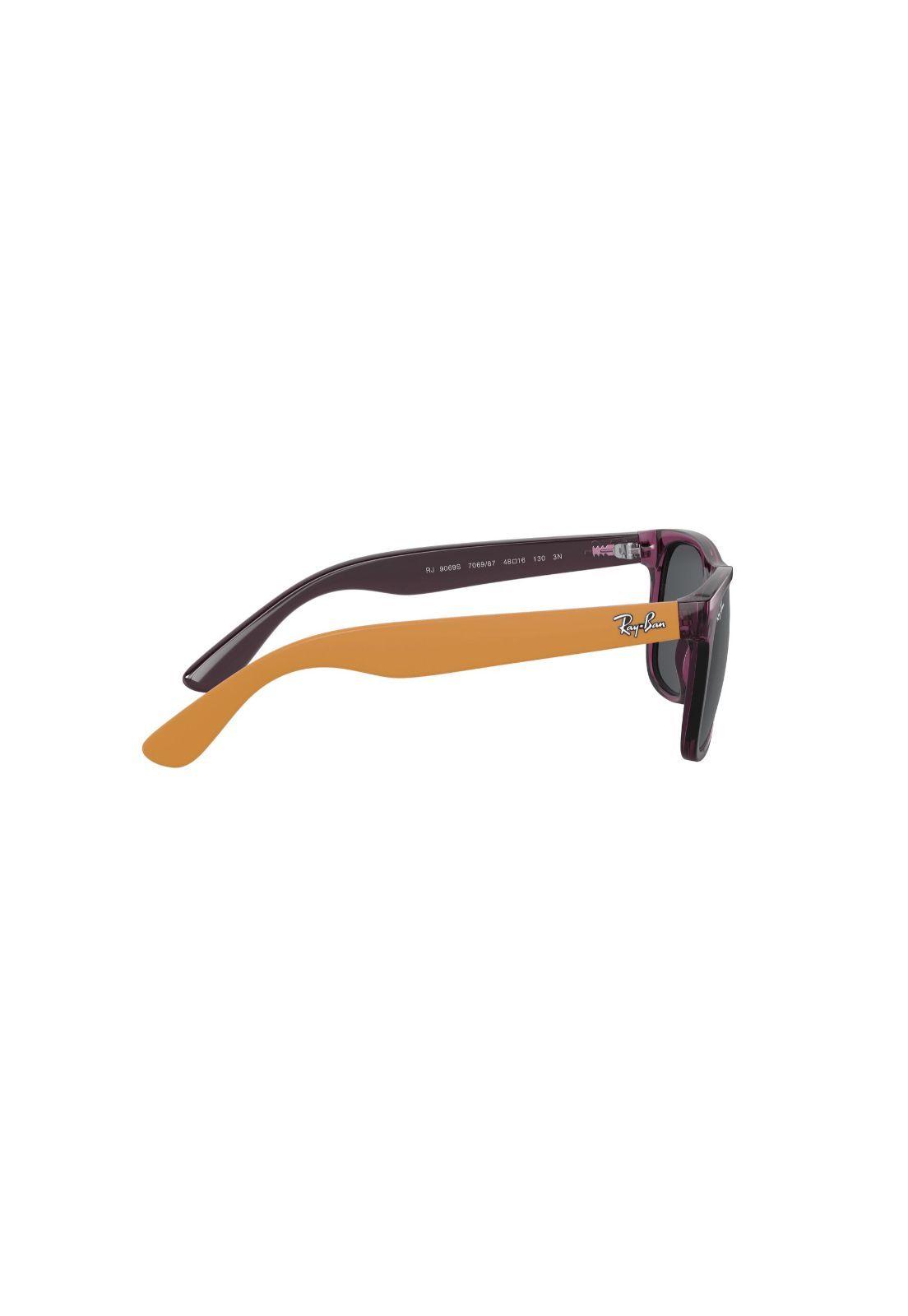 Lentes de Sol Transparent Violet Ray-Ban Junior para NIÑOS-9