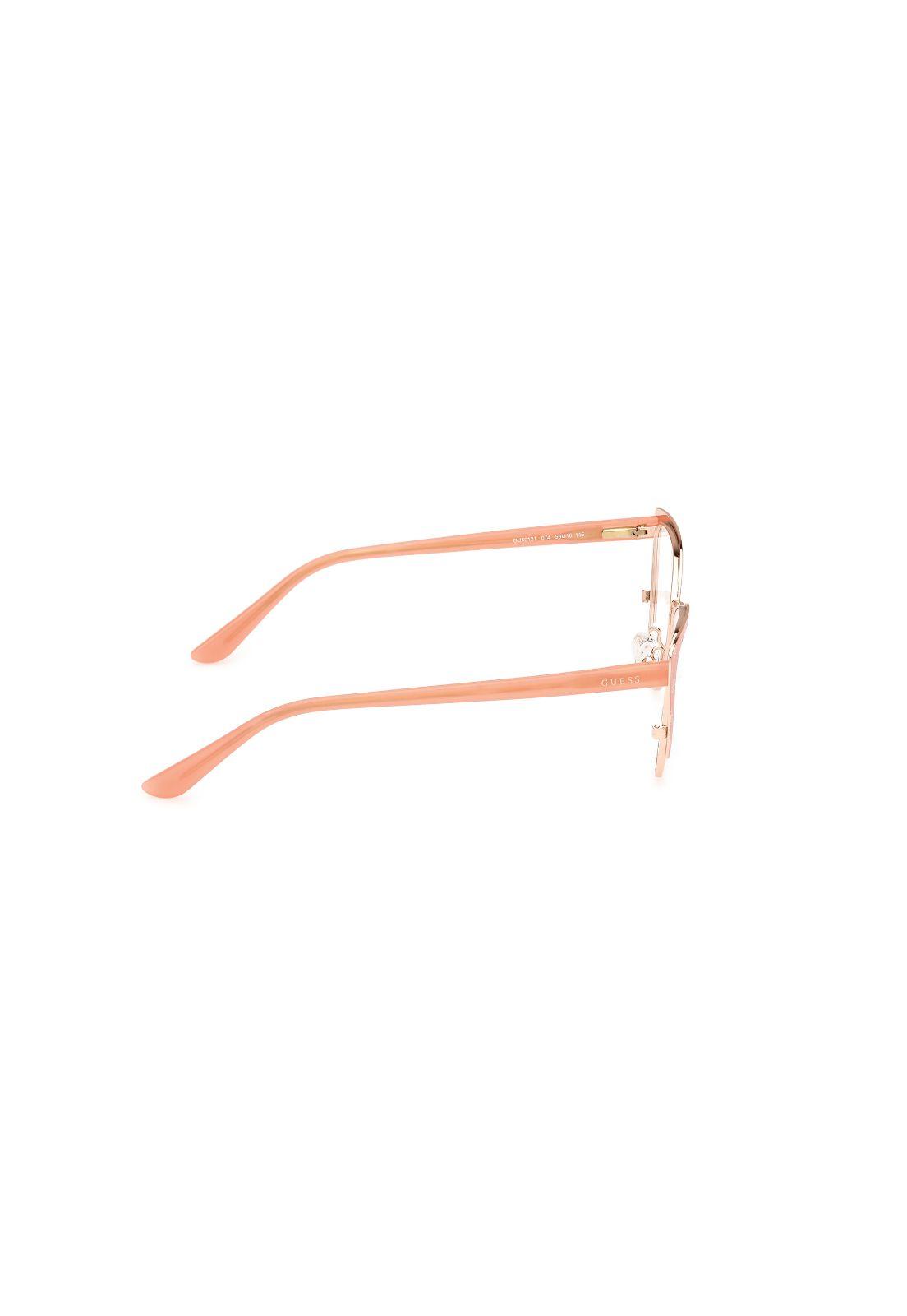 Lentes Ópticos Rosado Guess GU50121074-6