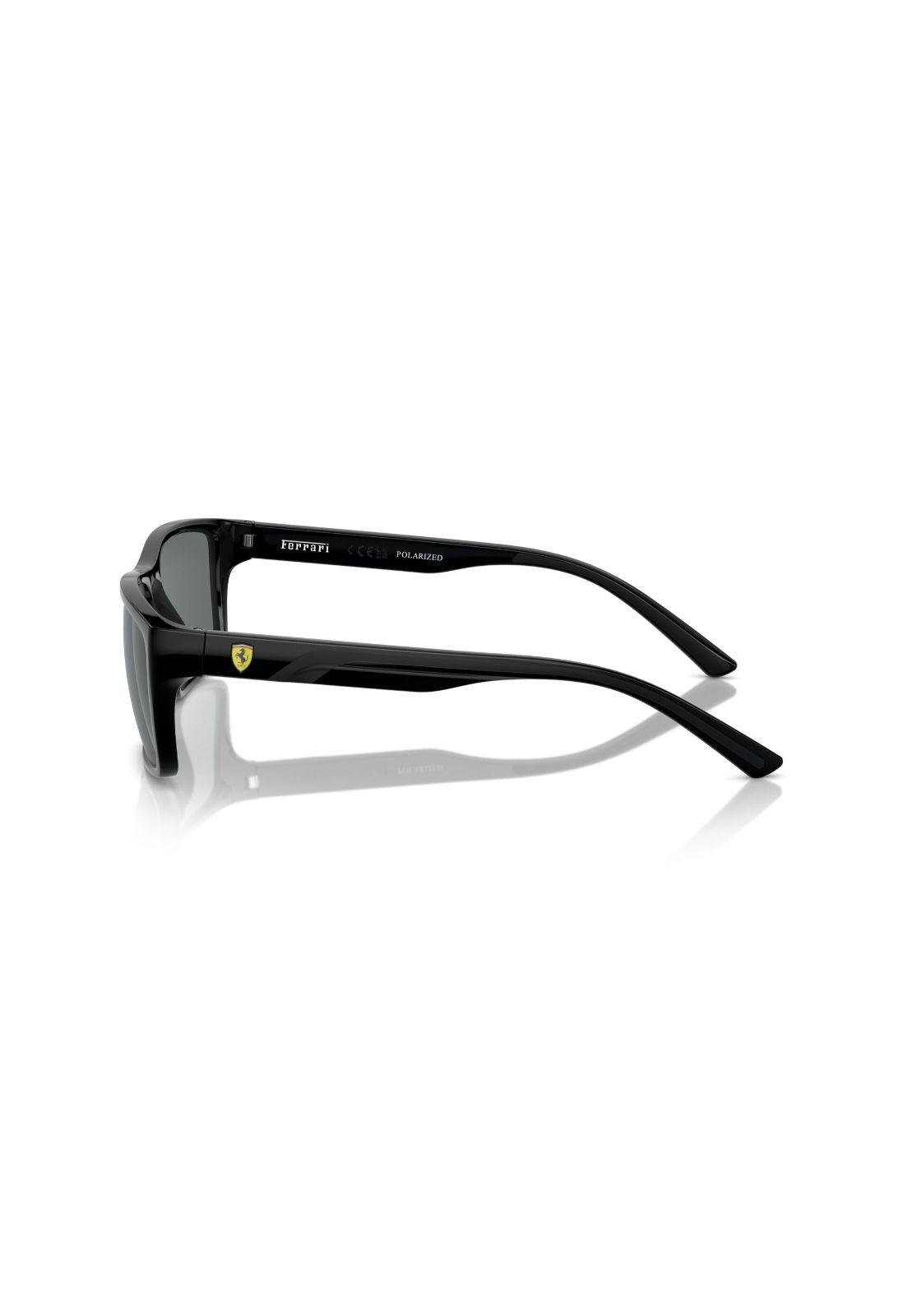 Lentes de Sol Negro Polarizados Scuderia Ferrari FZ6003U-2
