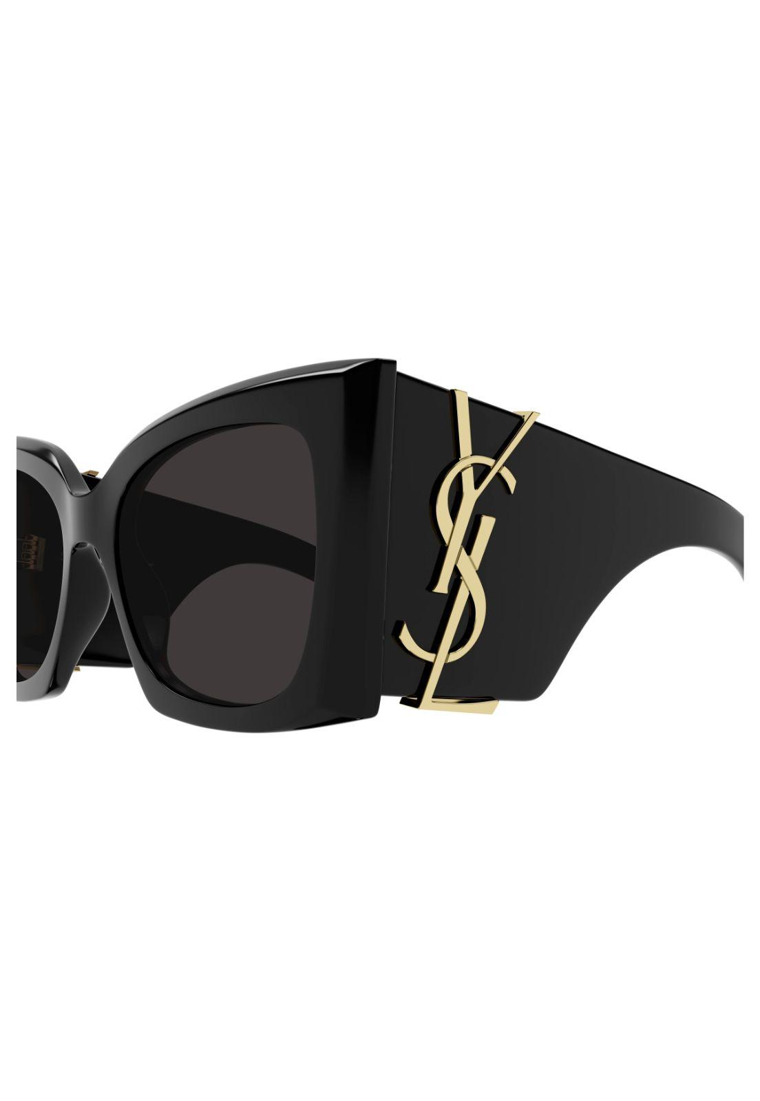 Lentes de Sol Negro Saint Laurent SLM119BLAZE001-2